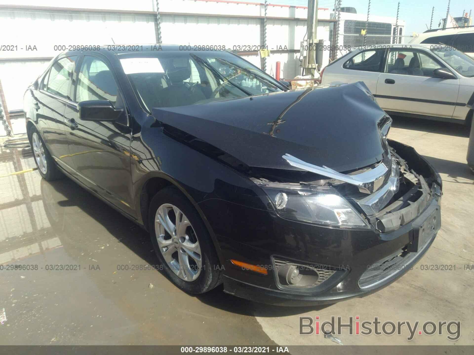 Photo 3FAHP0HA5CR443539 - FORD FUSION 2012