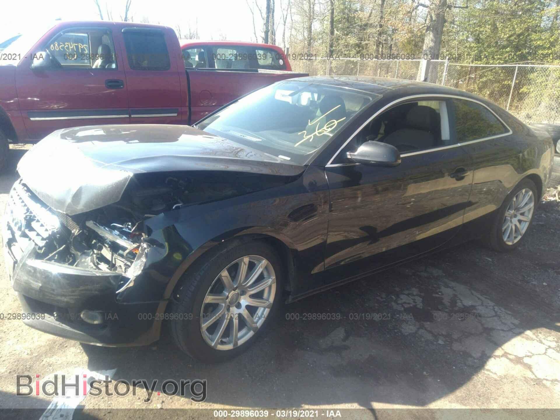2012 AUDI A5 - VIN: WAULFAFR9CA004101 - Фото 2