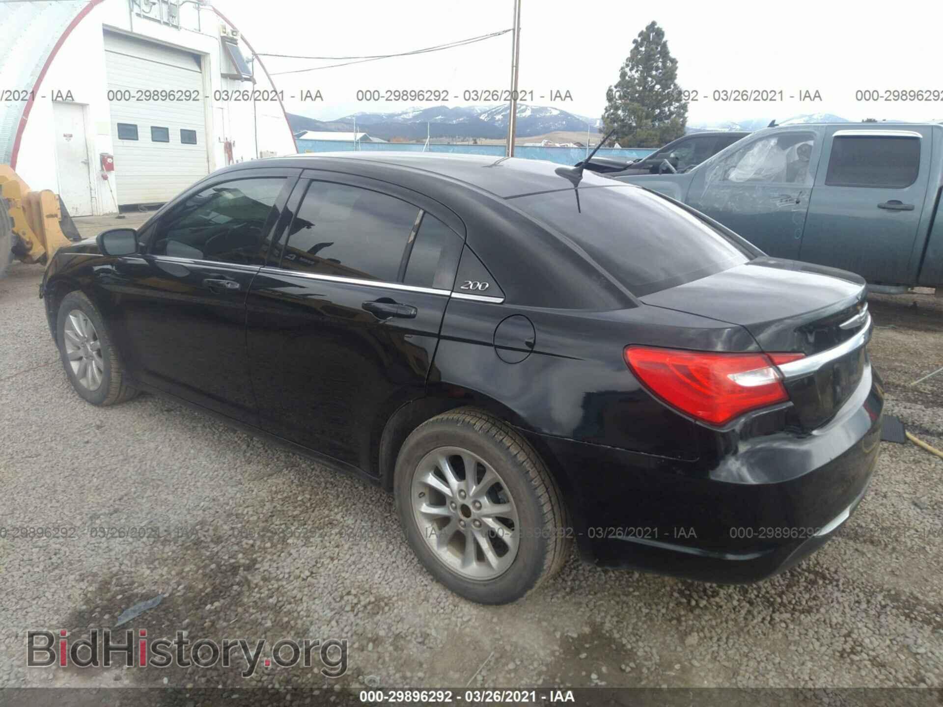 2012 CHRYSLER 200 - VIN: 1C3CCBBB9CN117733 - Фото 3