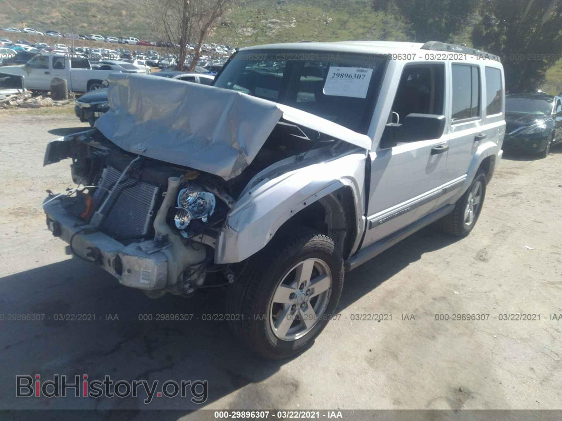 2006 JEEP COMMANDER - VIN: 1J8HG48K66C311279 - Фото 2