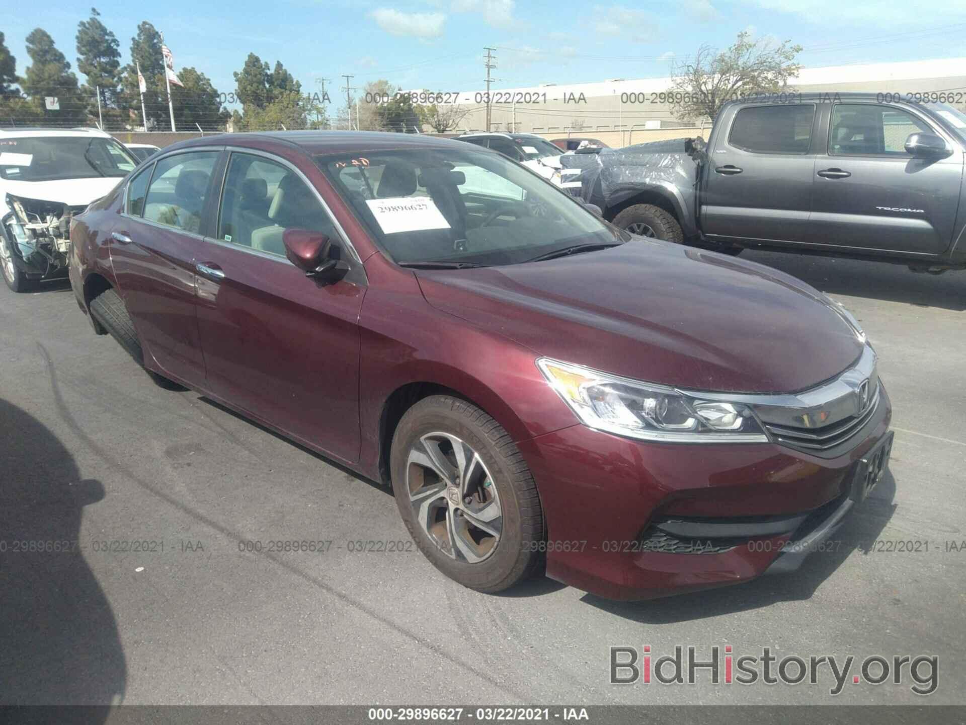 Photo 1HGCR2F31GA101540 - HONDA ACCORD SEDAN 2016