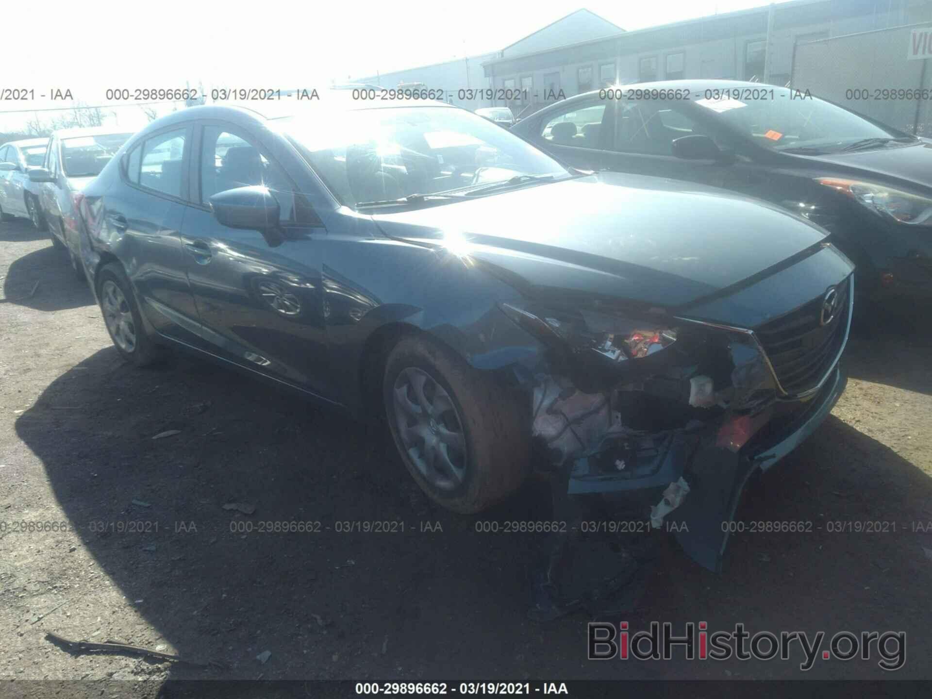 Photo JM1BM1T71G1320380 - MAZDA MAZDA3 2016