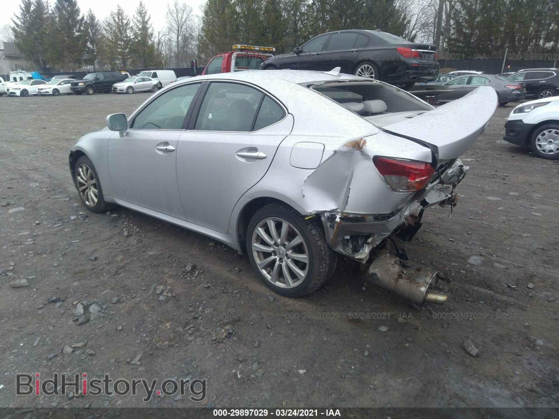 2007 LEXUS IS 250 - VIN: JTHCK262072013128 - Фото 3