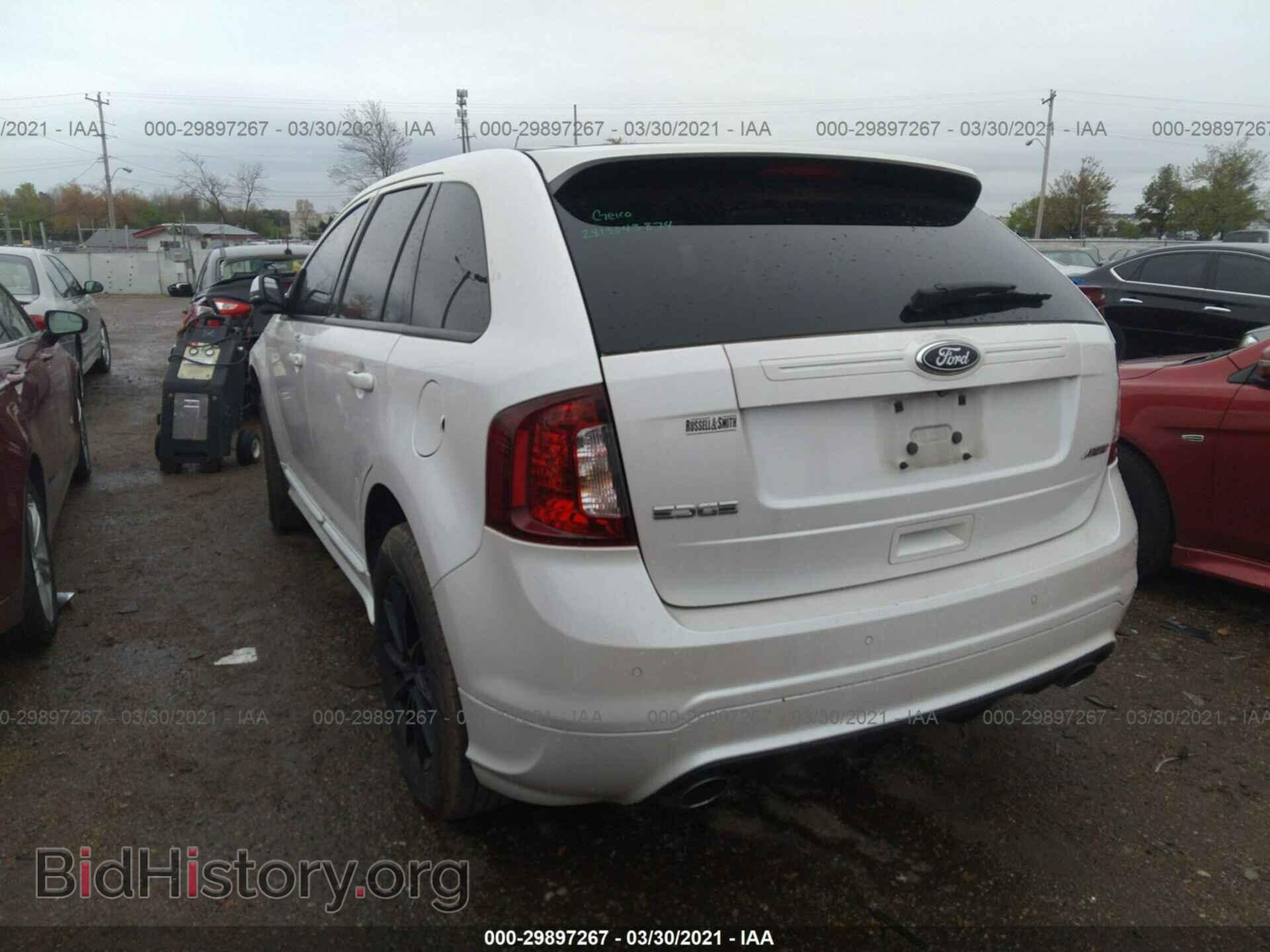 2014 FORD EDGE - VIN: 2FMDK3AK4EBB37909 - Фото 3