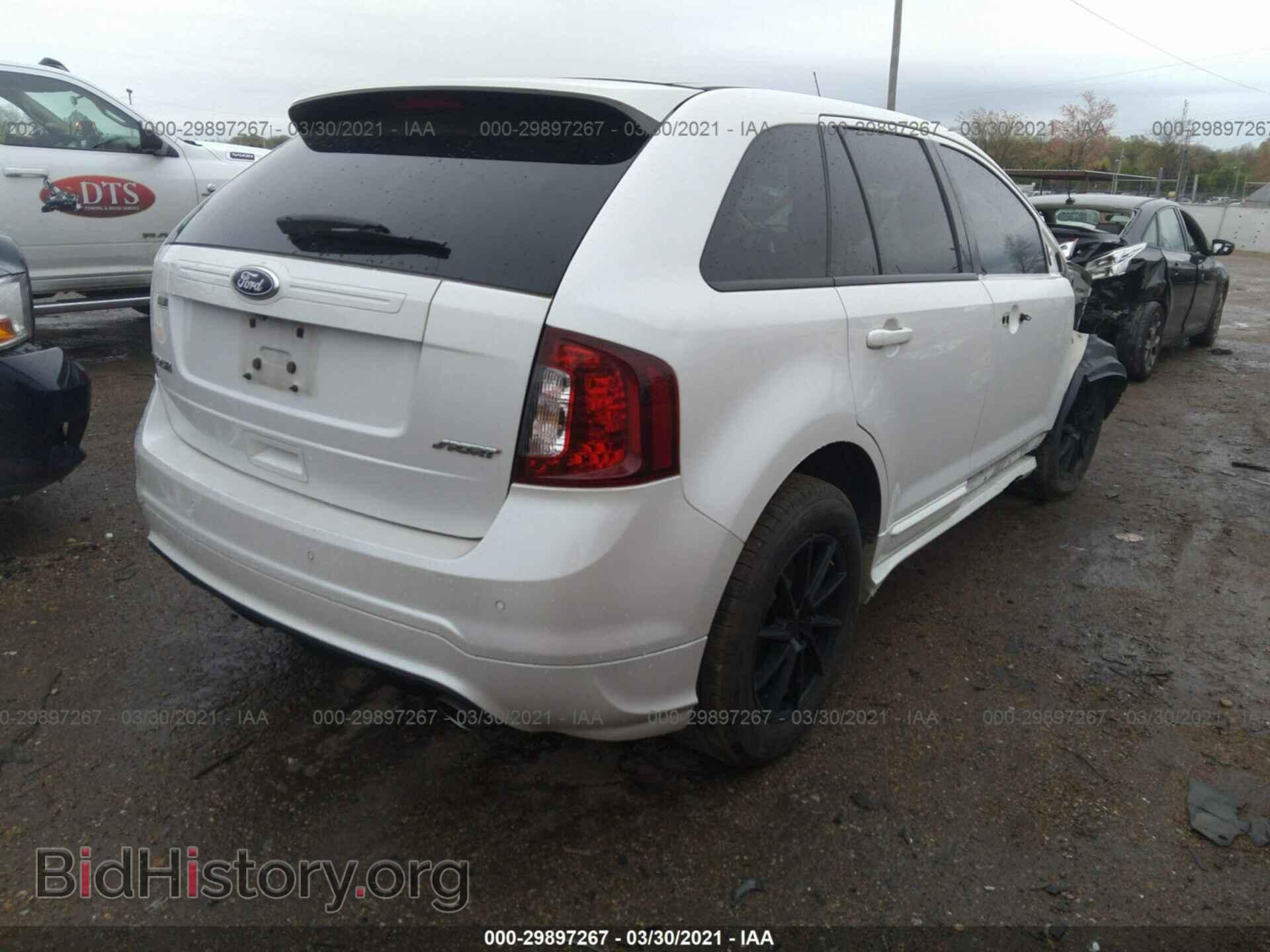 2014 FORD EDGE - VIN: 2FMDK3AK4EBB37909 - Фото 4