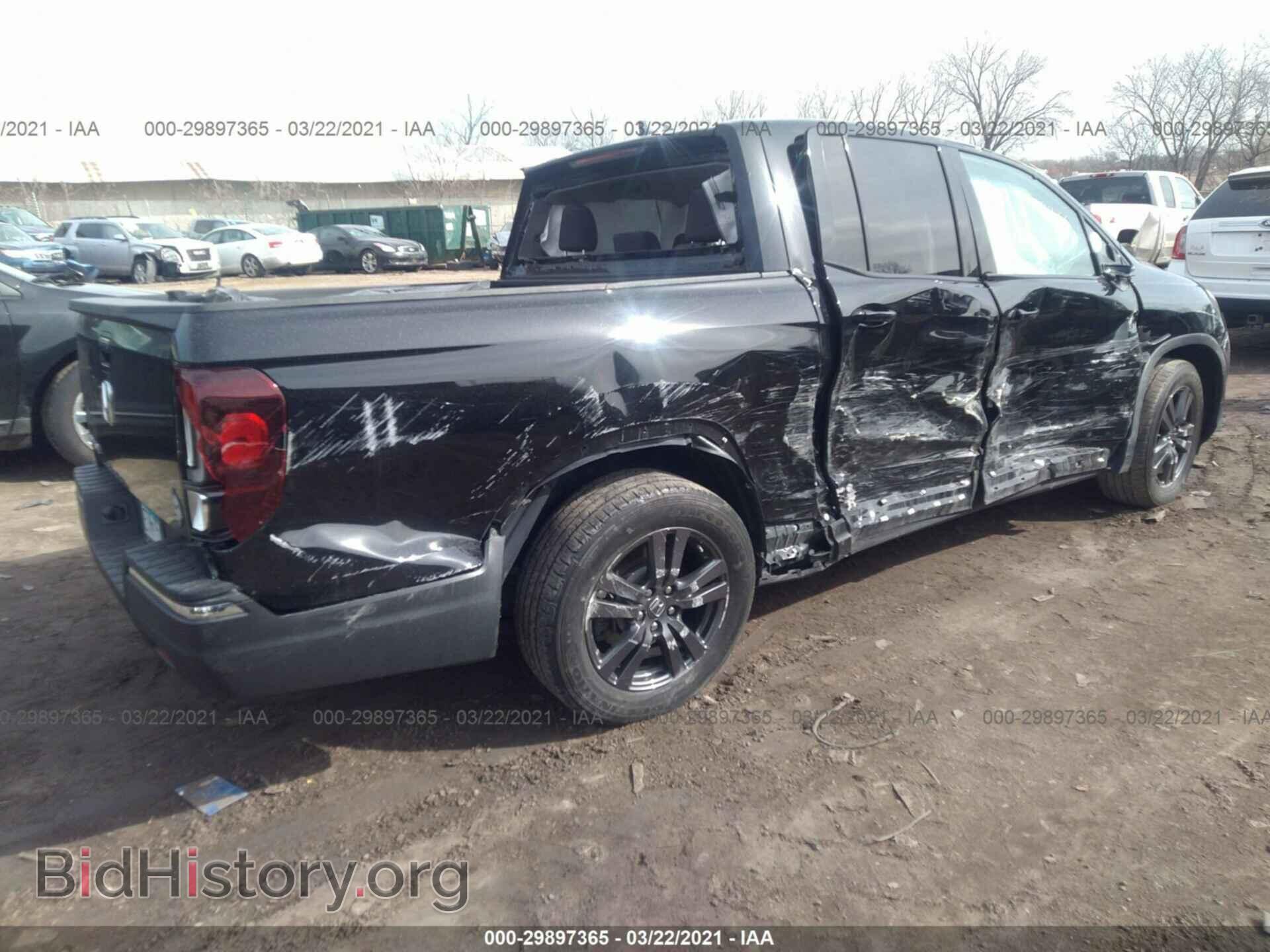 2019 HONDA RIDGELINE - VIN: 5FPYK2F18KB003541 - Фото 4