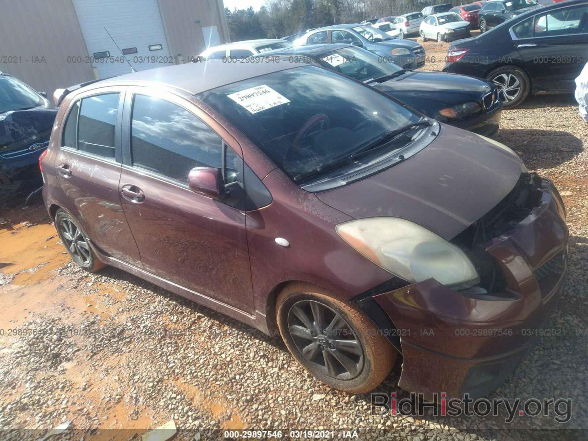 Photo JTDKT903895231842 - TOYOTA YARIS 2009