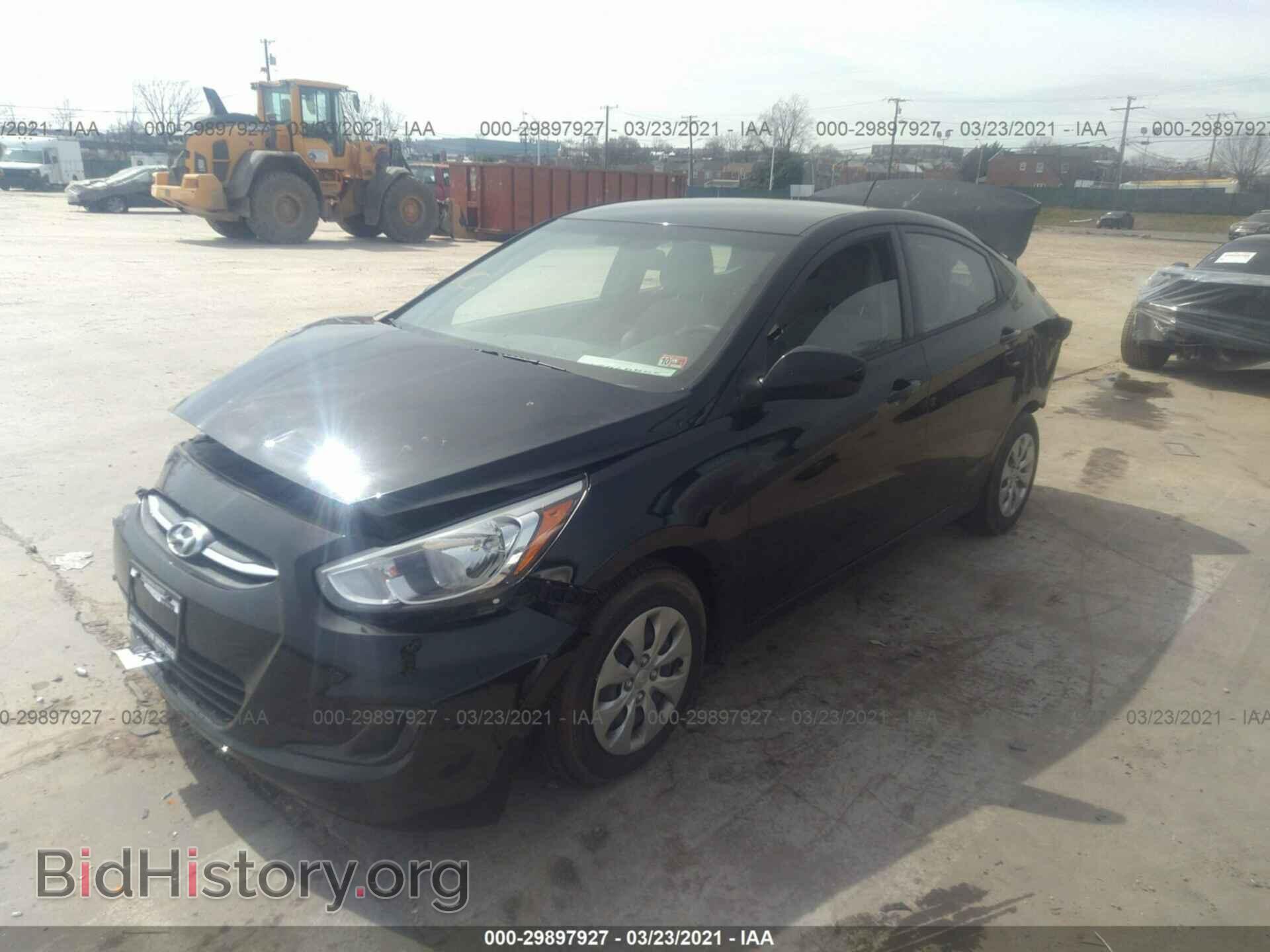 2017 HYUNDAI ACCENT - VIN: KMHCT4AE2HU289971 - Фото 2