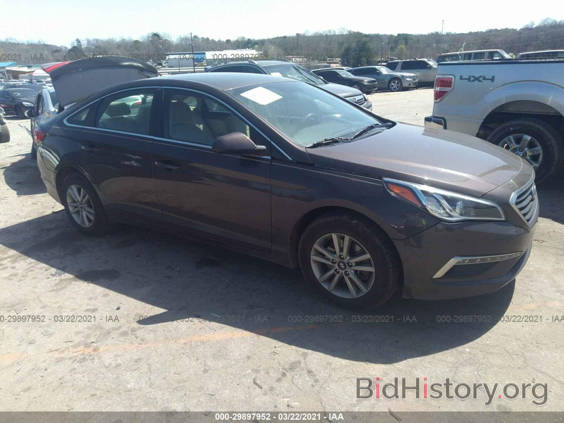 Photo 5NPE24AF0FH145447 - HYUNDAI SONATA 2015