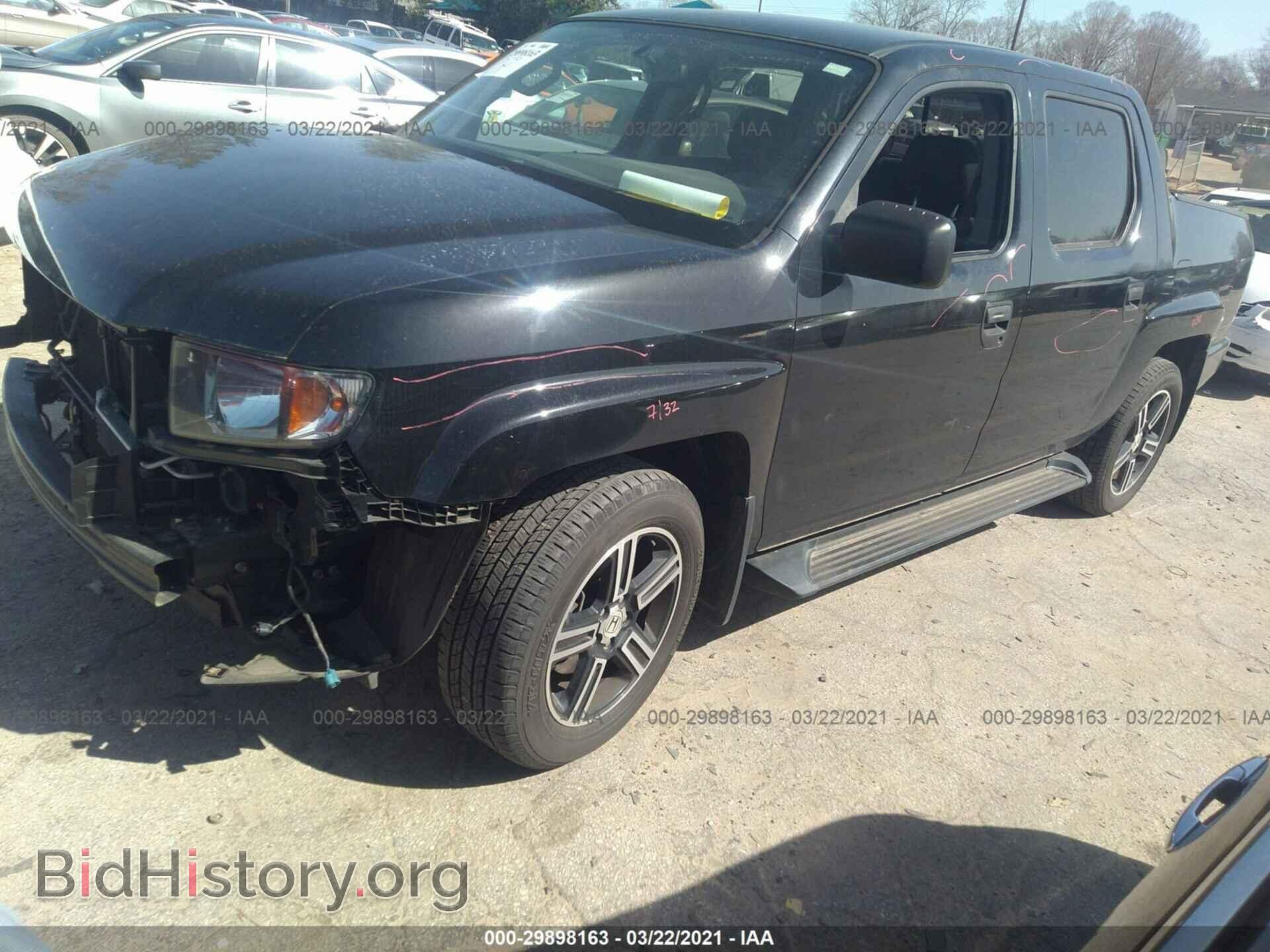 2014 HONDA RIDGELINE - VIN: 5FPYK1F75EB004245 - Фото 2