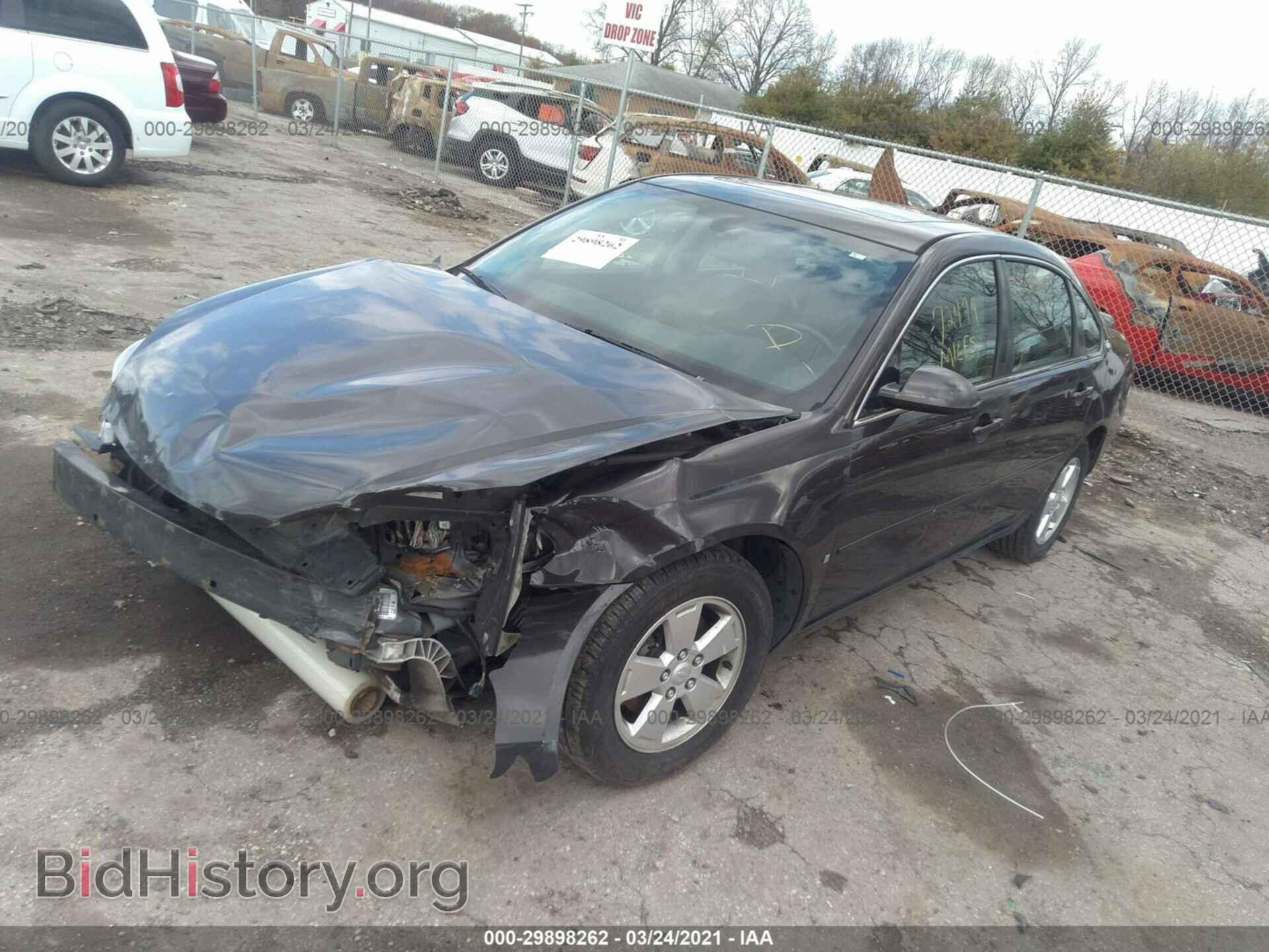 2008 CHEVROLET IMPALA - VIN: 2G1WT58K389199155 - Photo 2
