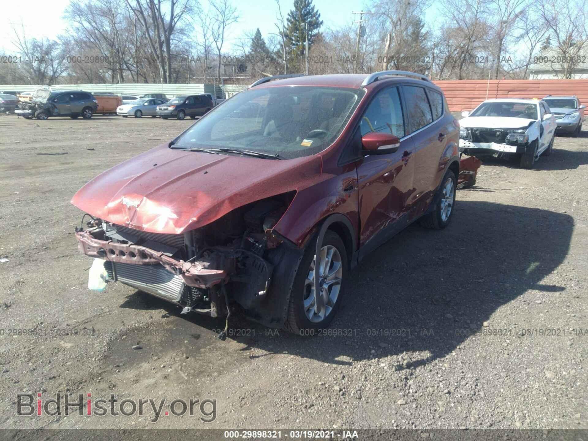 2014 FORD ESCAPE - VIN: 1FMCU0JX5EUB96655 - Фото 2
