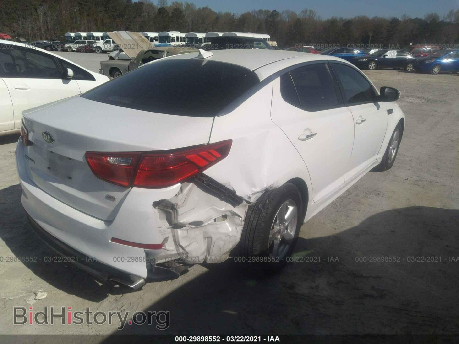 2015 KIA OPTIMA - VIN: KNAGM4A71F5639731 - Фото 4