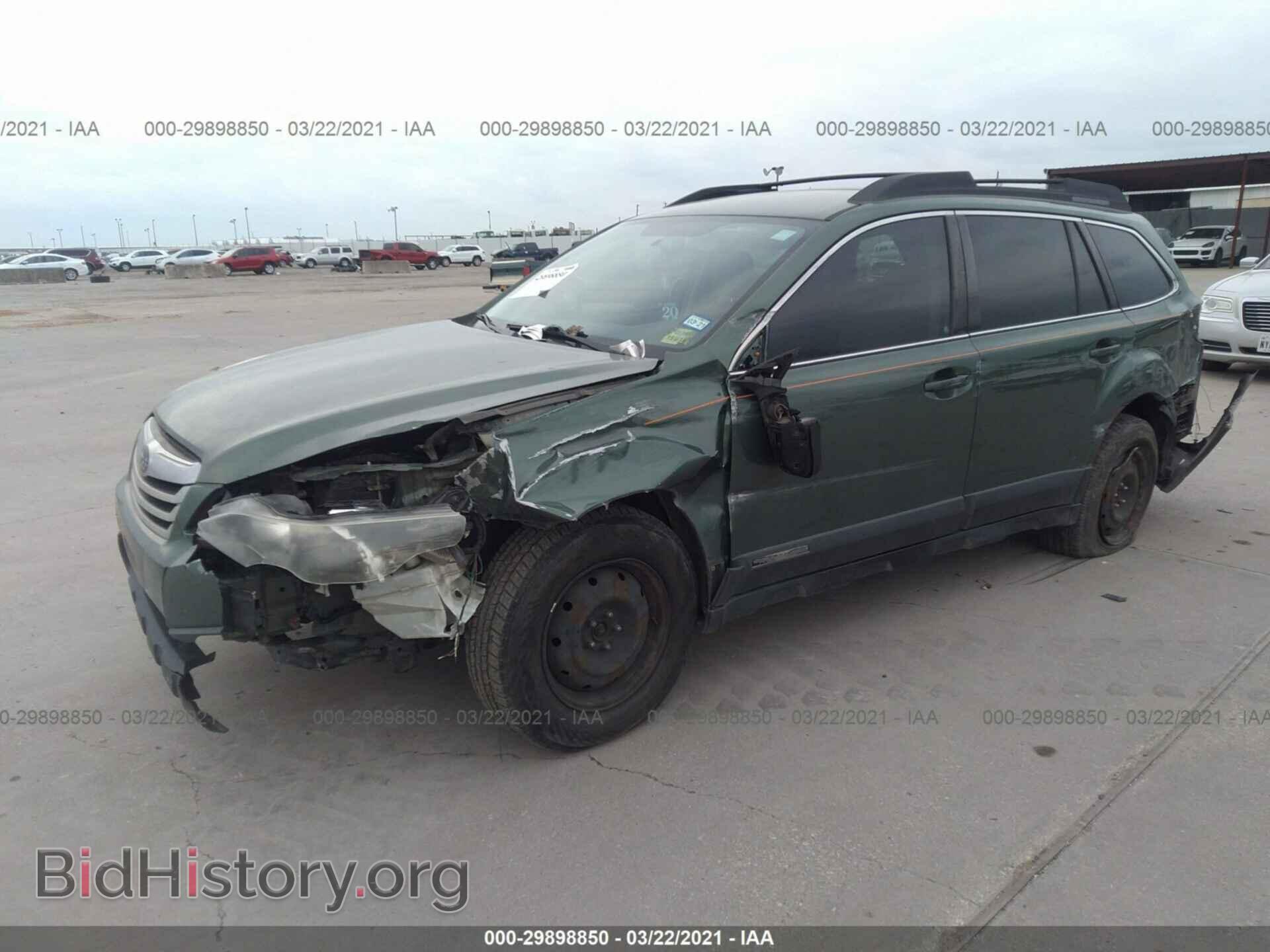2012 SUBARU OUTBACK - VIN: 4S4BRCAC0C3205146 - Фото 2
