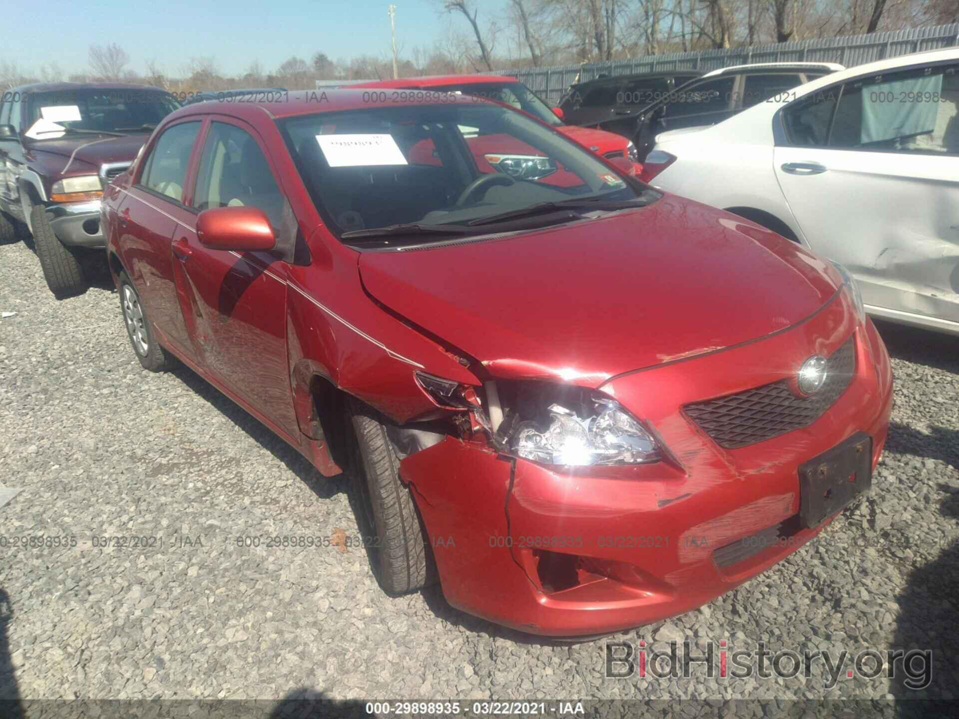 Photo 2T1BU40E09C025841 - TOYOTA COROLLA 2009