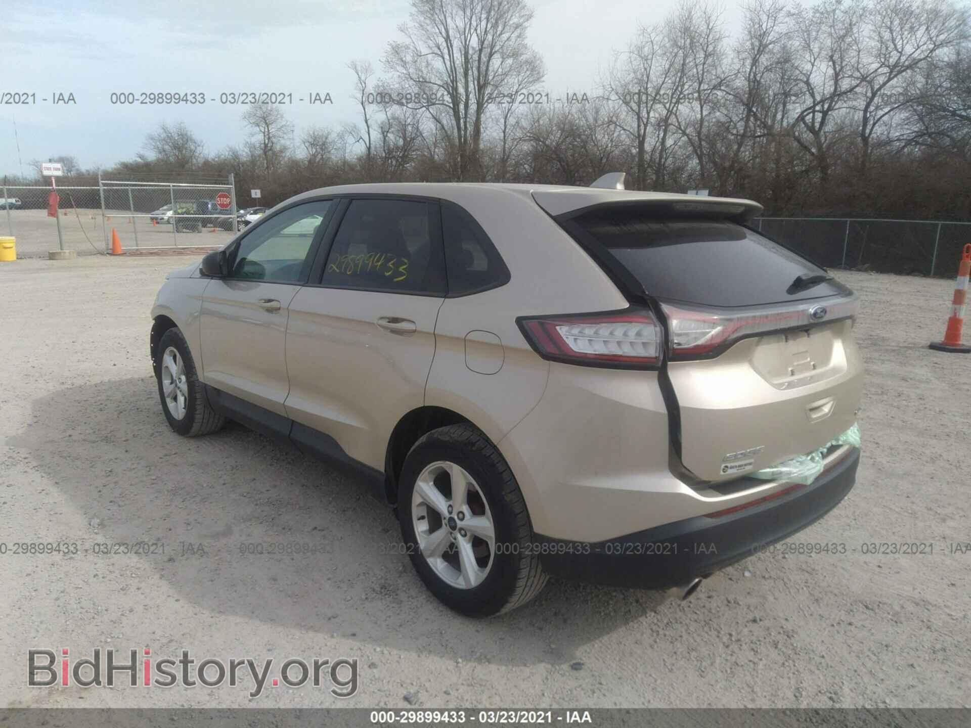 2017 FORD EDGE - VIN: 2FMPK4G96HBB59132 - Фото 3