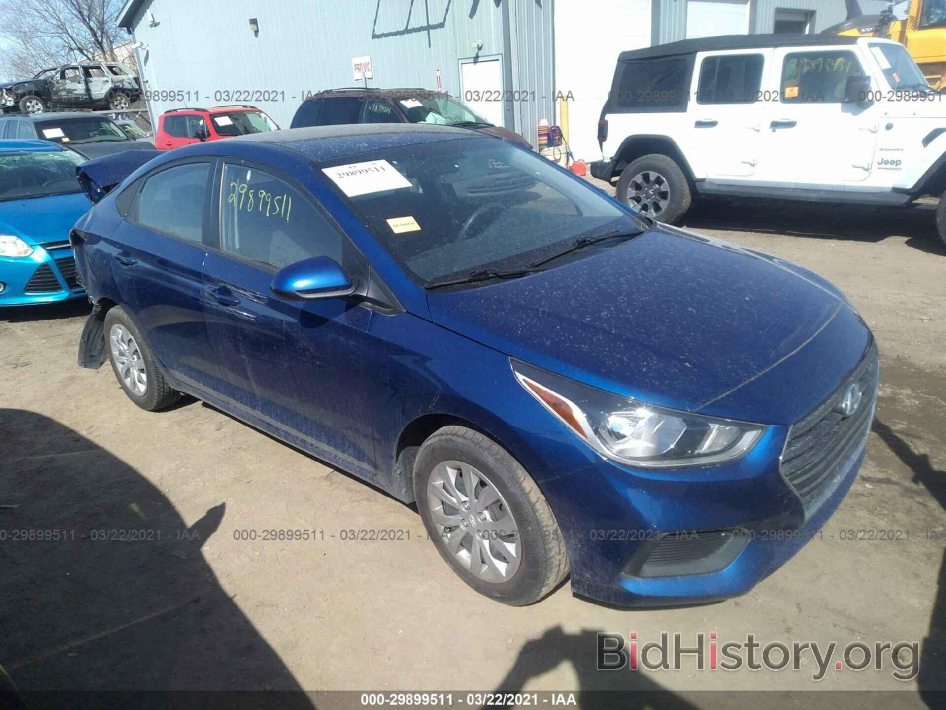 Photo 3KPC24A34JE034023 - HYUNDAI ACCENT 2018