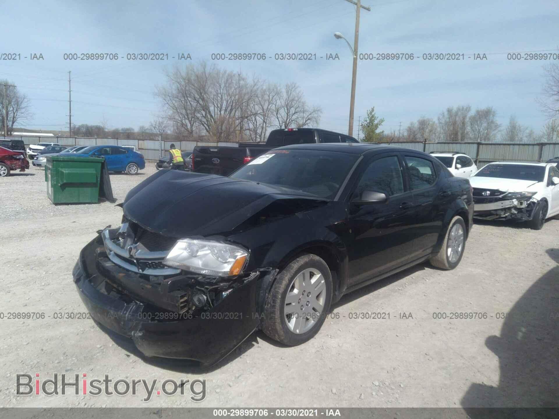 2012 DODGE AVENGER - VIN: 1C3CDZAB1CN238473 - Photo 2