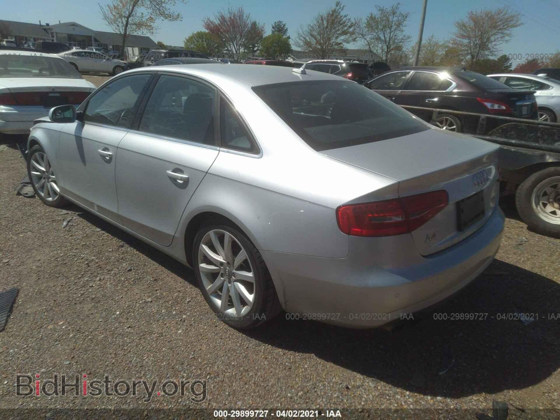 2013 AUDI A4 - VIN: WAUFFAFL8DN049565 - Photo 3
