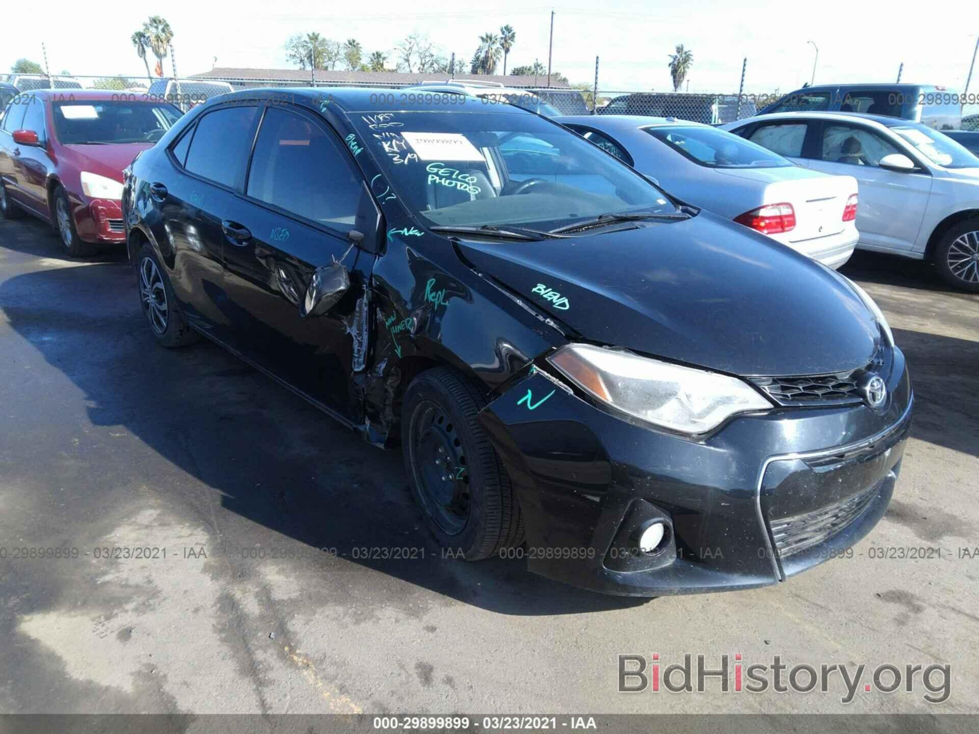 Photo 5YFBURHEXFP279909 - TOYOTA COROLLA 2015