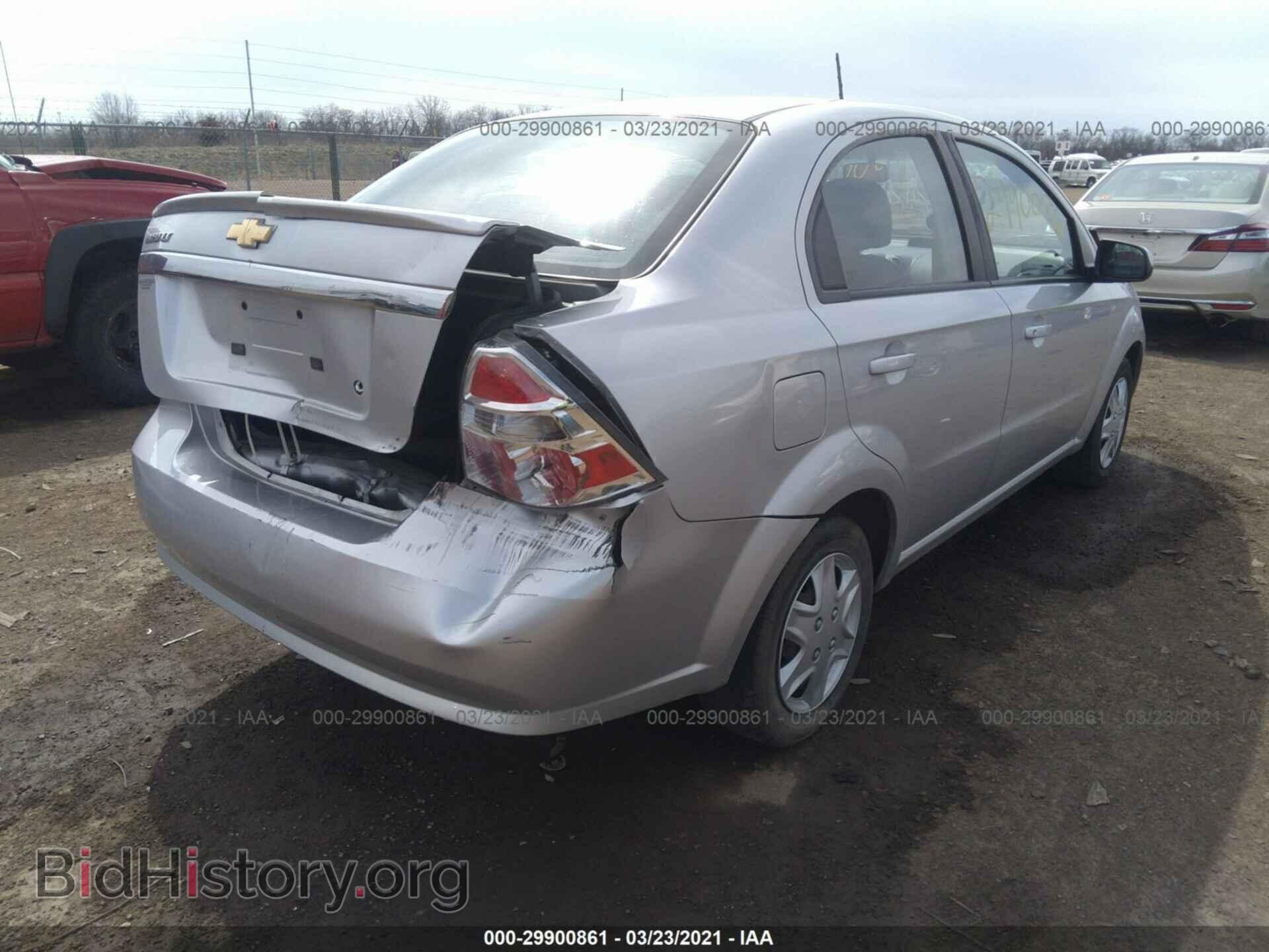 2011 CHEVROLET AVEO - VIN: KL1TD5DE2BB138870 - Фото 4