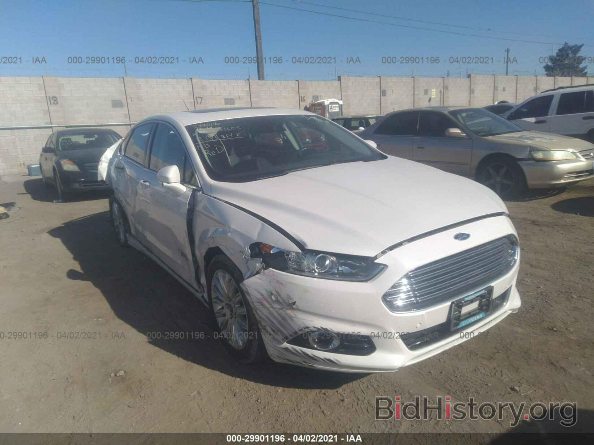 Photo 3FA6P0SU1DR373520 - FORD FUSION ENERGI 2013