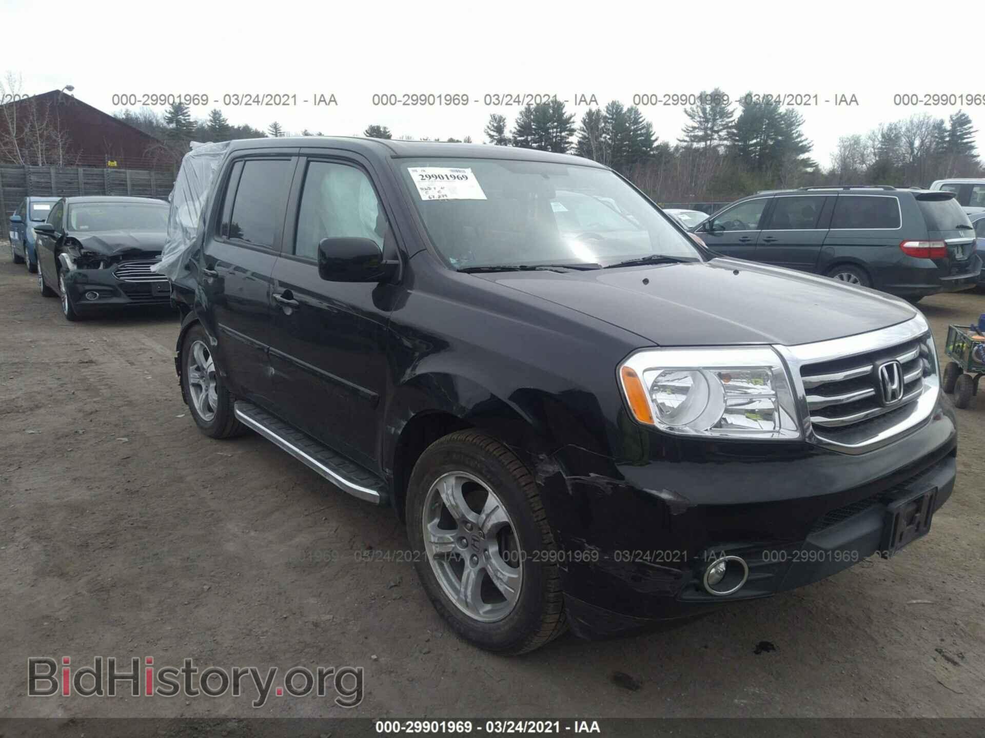 Photo 5FNYF4H67DB084181 - HONDA PILOT 2013