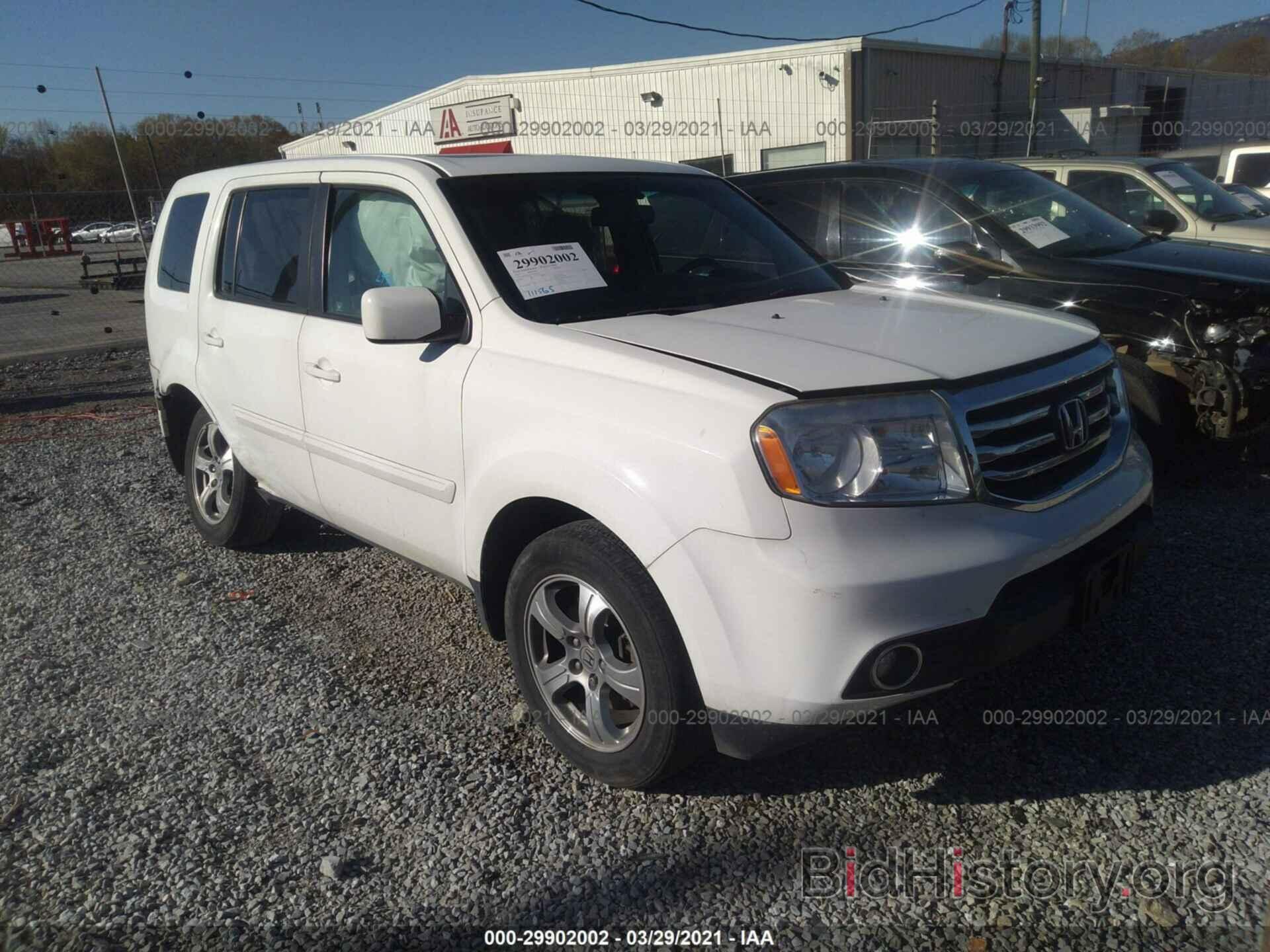 Photo 5FNYF3H7XCB017849 - HONDA PILOT 2012