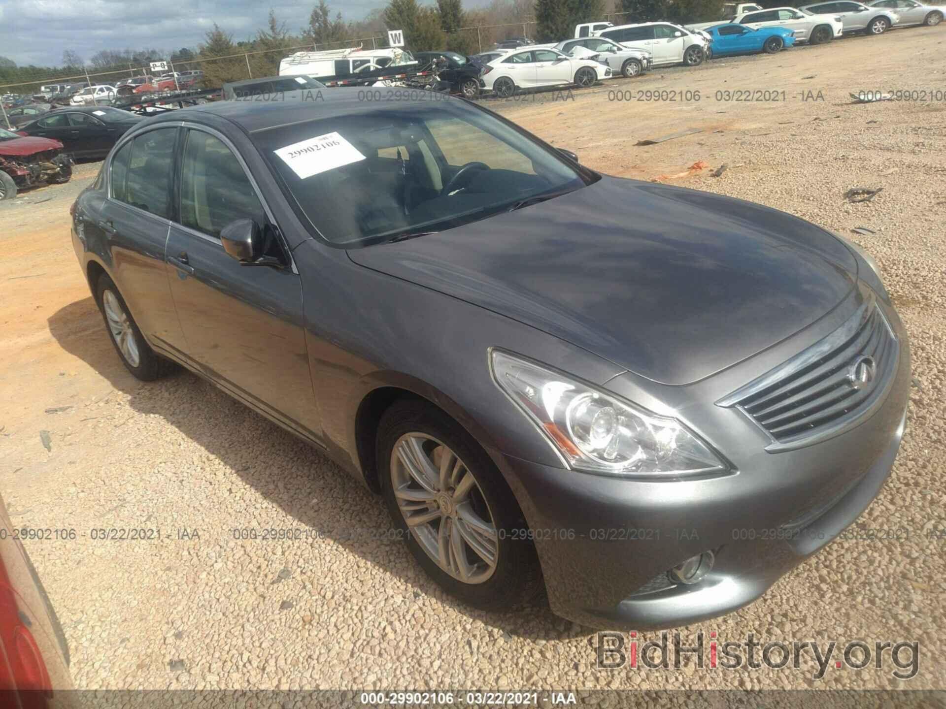 Photo JN1CV6AR1CM671966 - INFINITI G37 SEDAN 2012