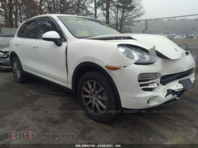 2011 Porsche CAYENNE, white — VIN WP1AA2A23BLA05061, IAAI