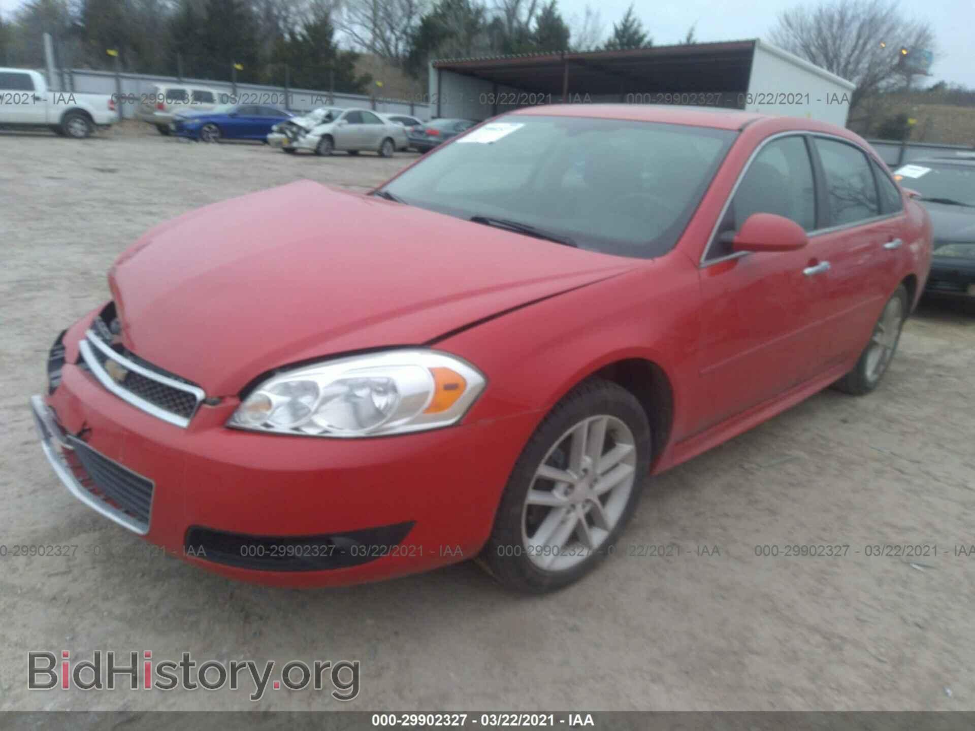 2013 CHEVROLET IMPALA - VIN: 2G1WC5E32D1182272 - Фото 2
