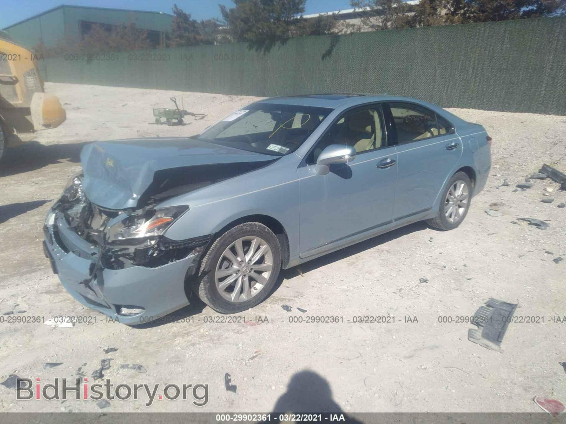 2012 LEXUS ES 350 - VIN: JTHBK1EG2C2478457 - Фото 2