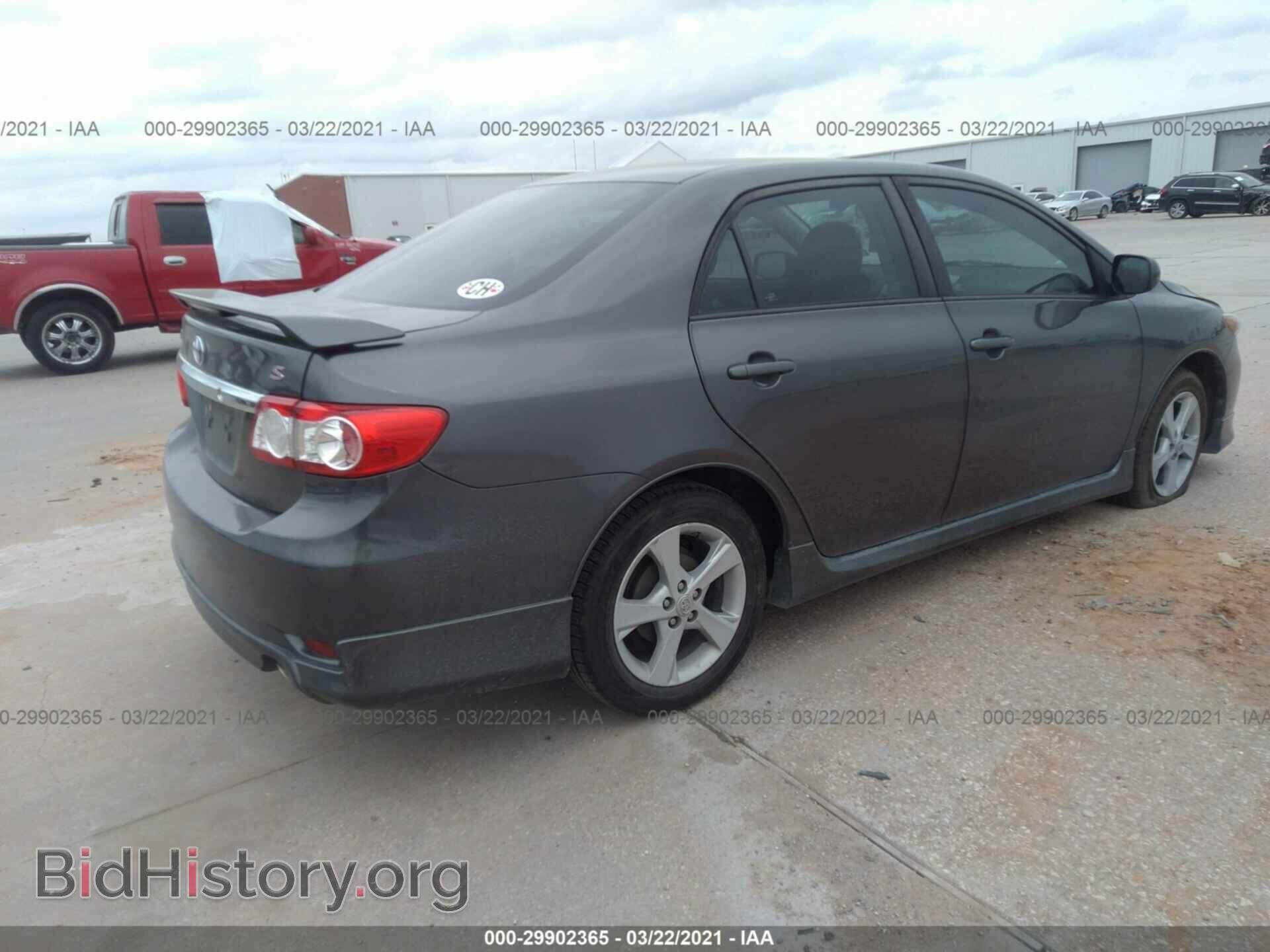 2012 TOYOTA COROLLA - VIN: 5YFBU4EE6CP025620 - Фото 4