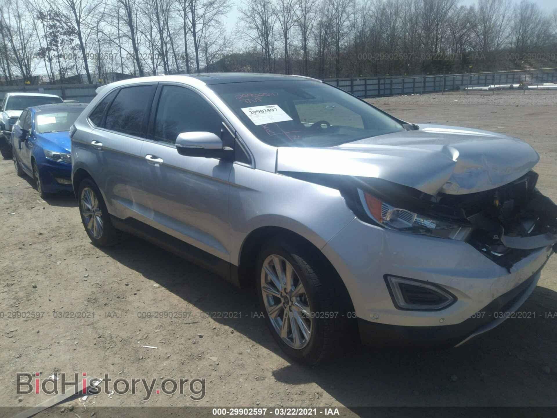 Фотография 2FMPK4K80HBC08601 - FORD EDGE 2017