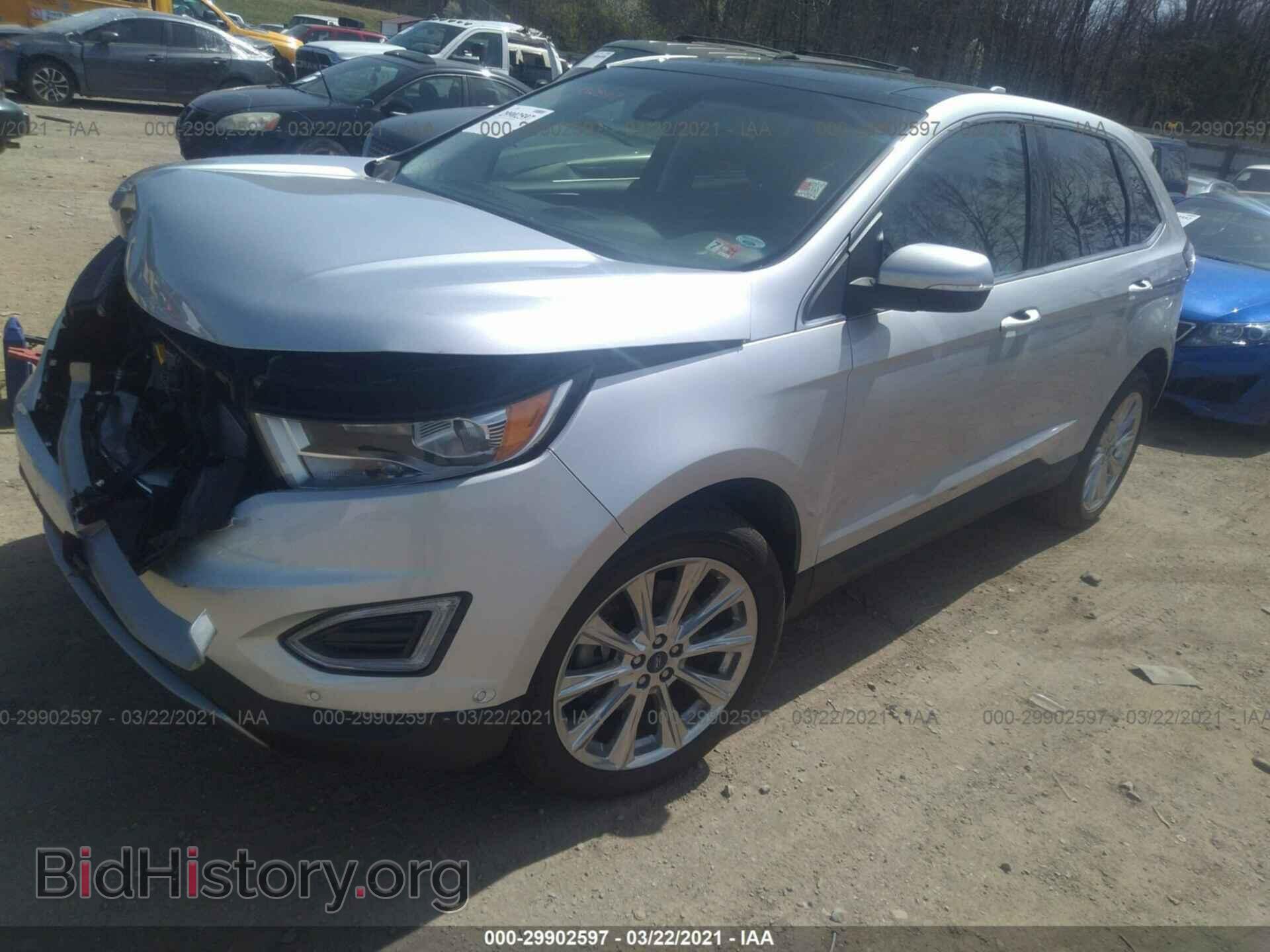 2017 FORD EDGE - VIN: 2FMPK4K80HBC08601 - Photo 2