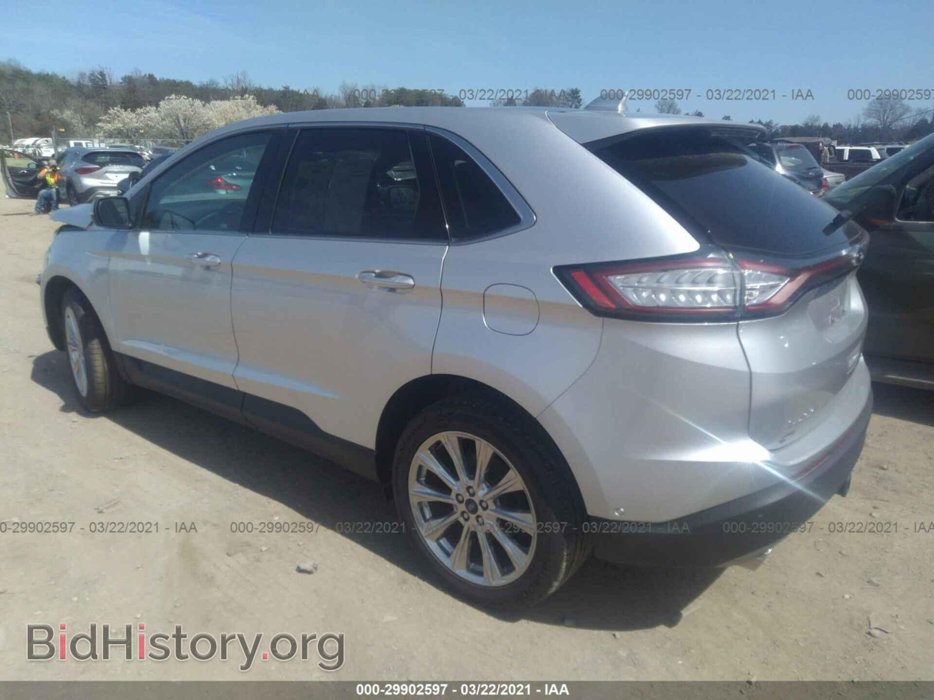 2017 FORD EDGE - VIN: 2FMPK4K80HBC08601 - Photo 3