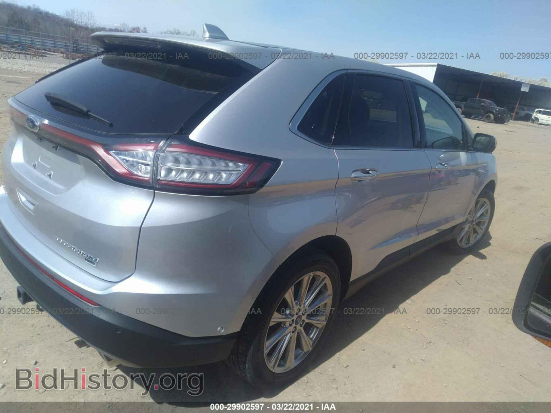 2017 FORD EDGE - VIN: 2FMPK4K80HBC08601 - Photo 4