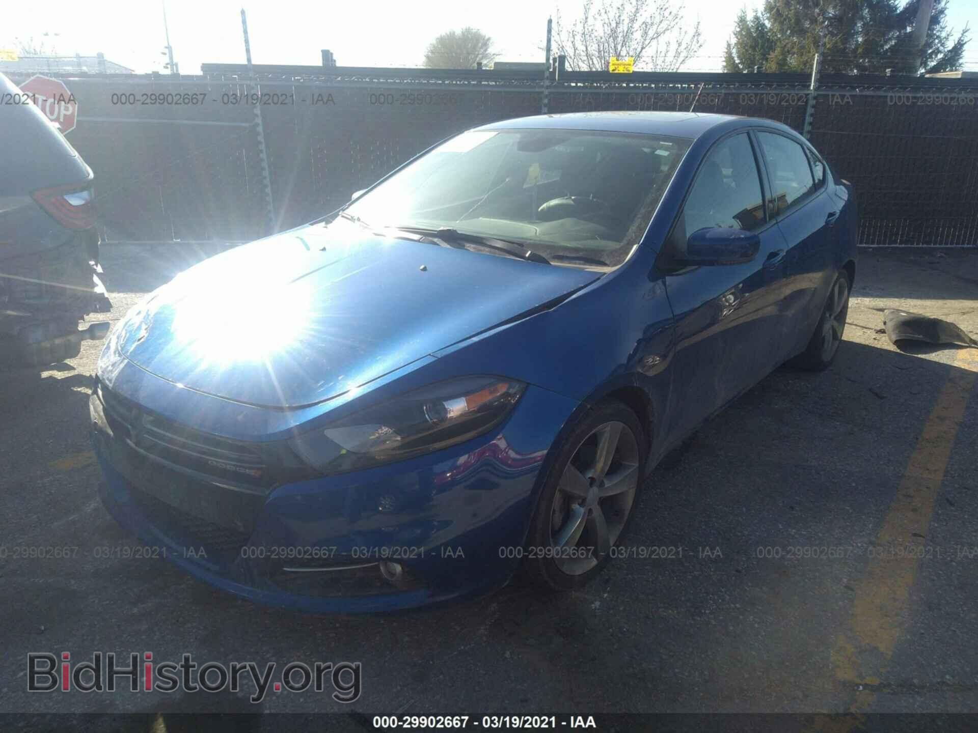 2014 DODGE DART - VIN: 1C3CDFEBXED711630 - Фото 2