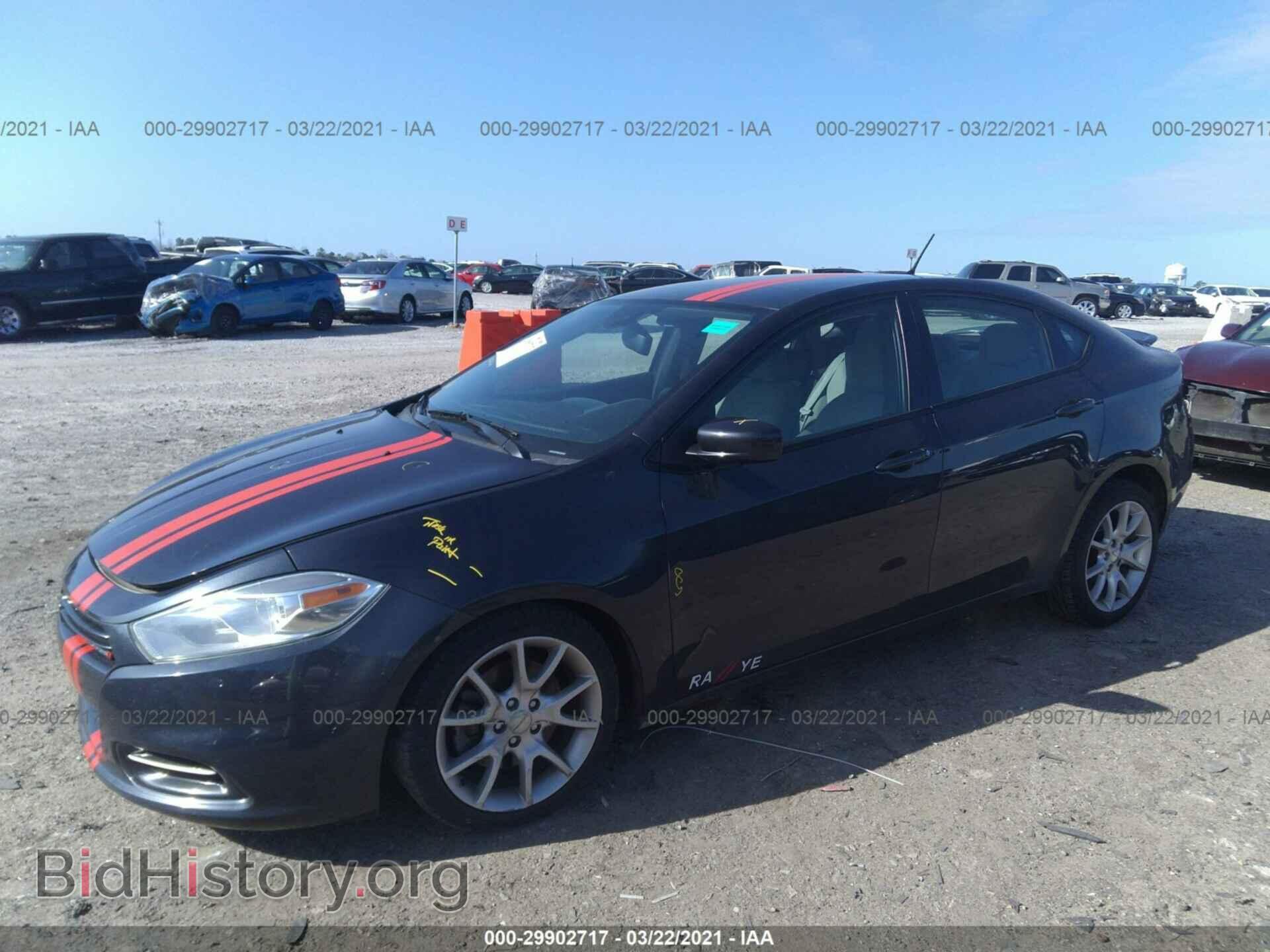 2013 DODGE DART - VIN: 1C3CDFBA7DD183636 - Фото 2