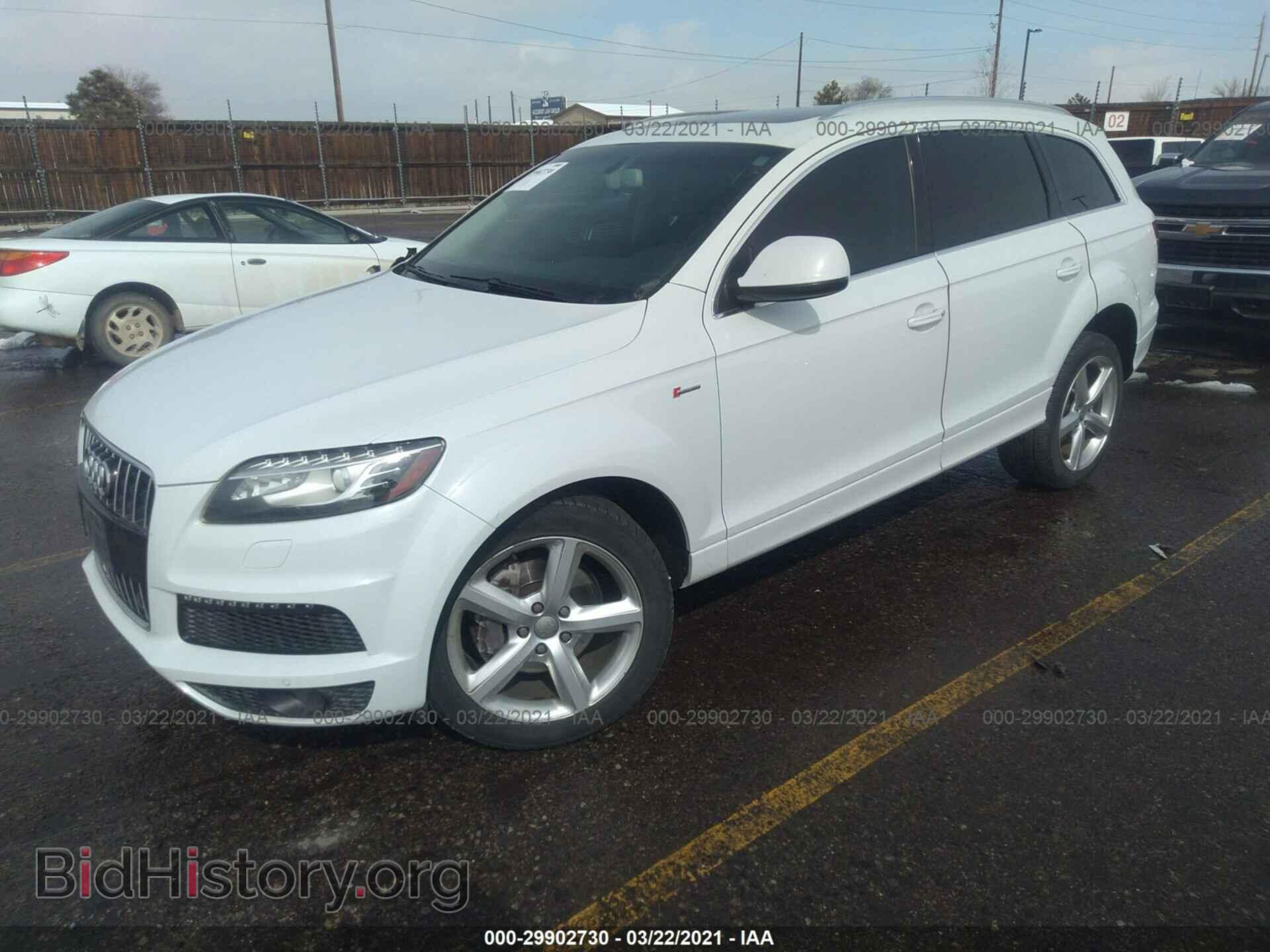 2012 AUDI Q7 - VIN: WA1DGAFE1CD004779 - Фото 2