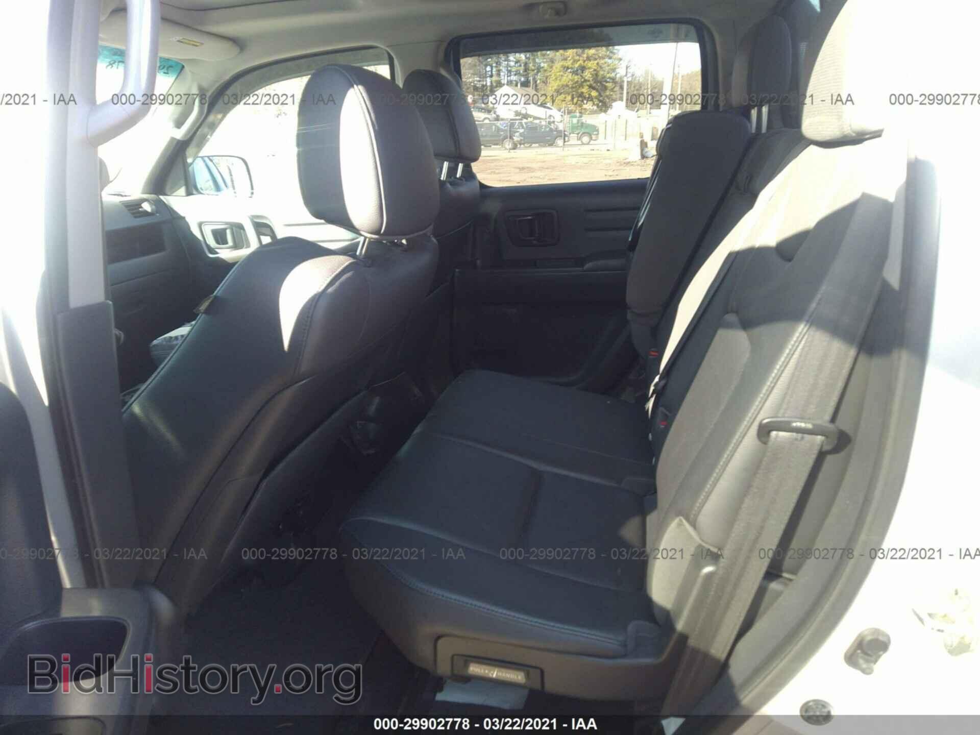 2012 HONDA RIDGELINE - VIN: 5FPYK1F59CB459062 - Фото 8
