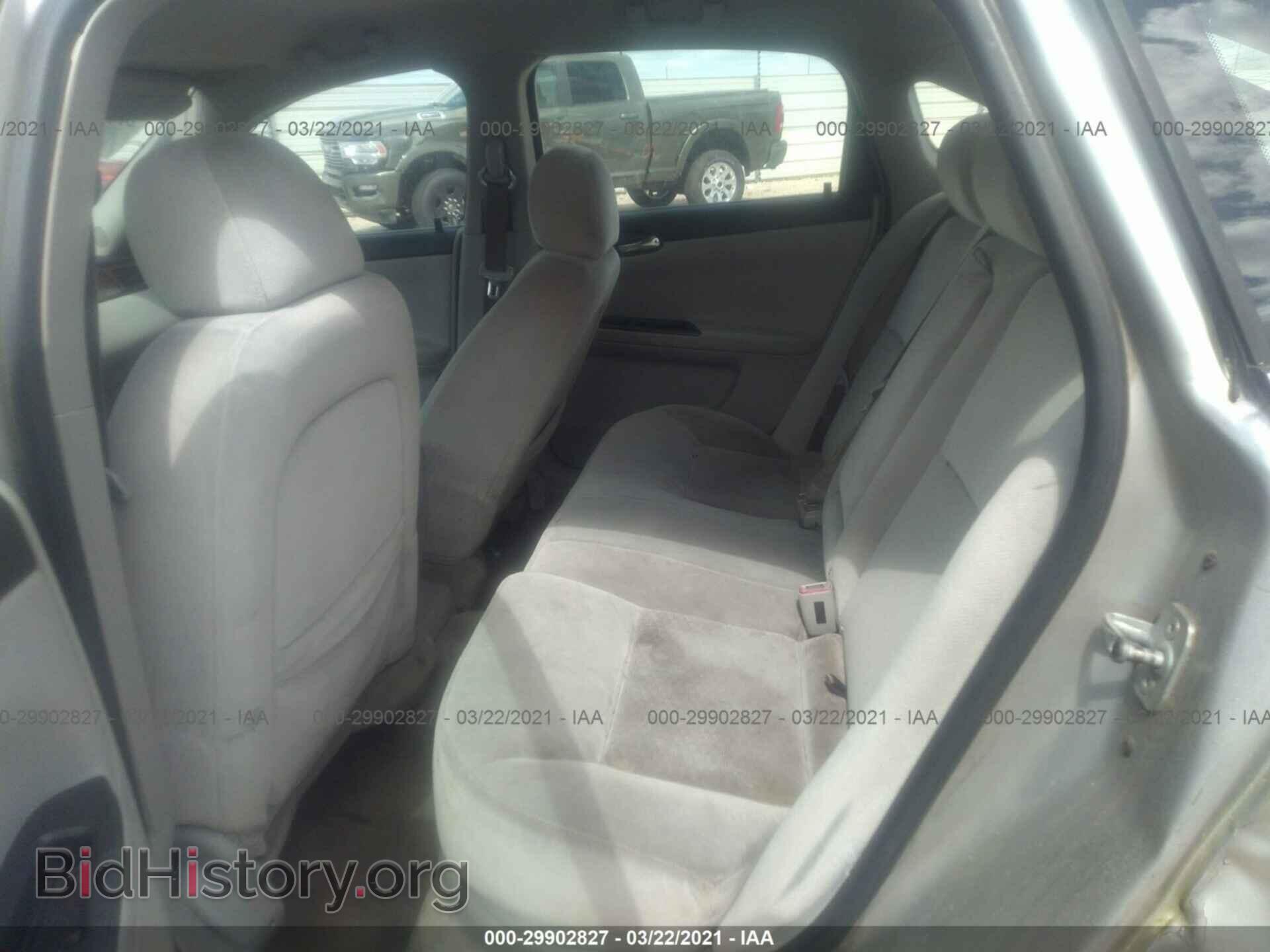 2006 CHEVROLET IMPALA - VIN: 2G1WT58K169120255 - Фото 8
