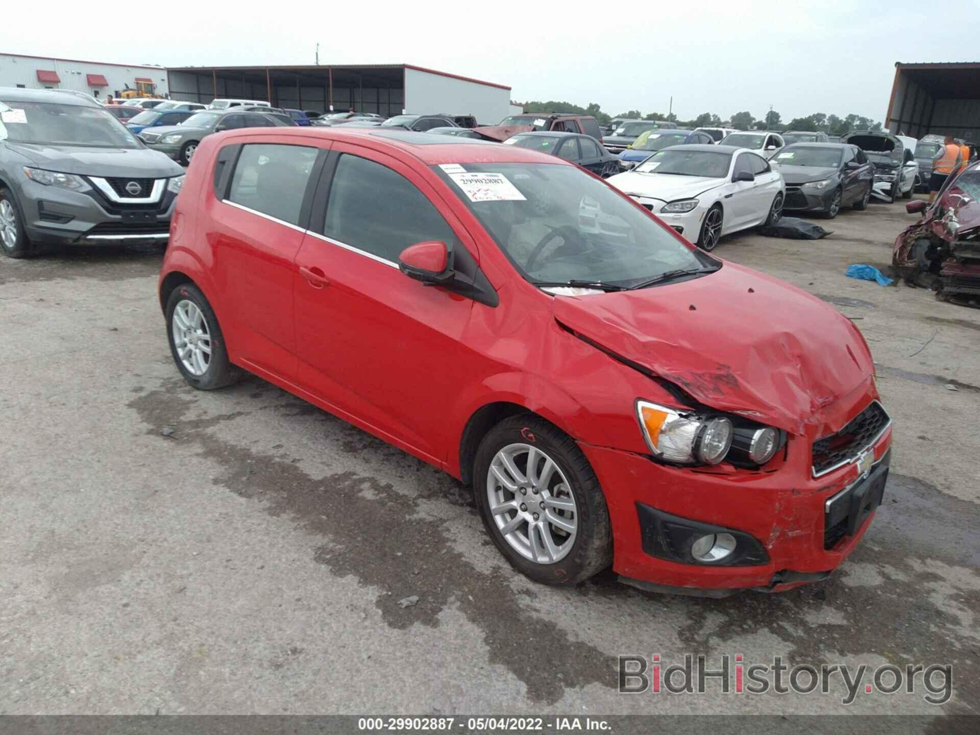 Фотография 1G1JC6SB8E4155482 - CHEVROLET SONIC 2014