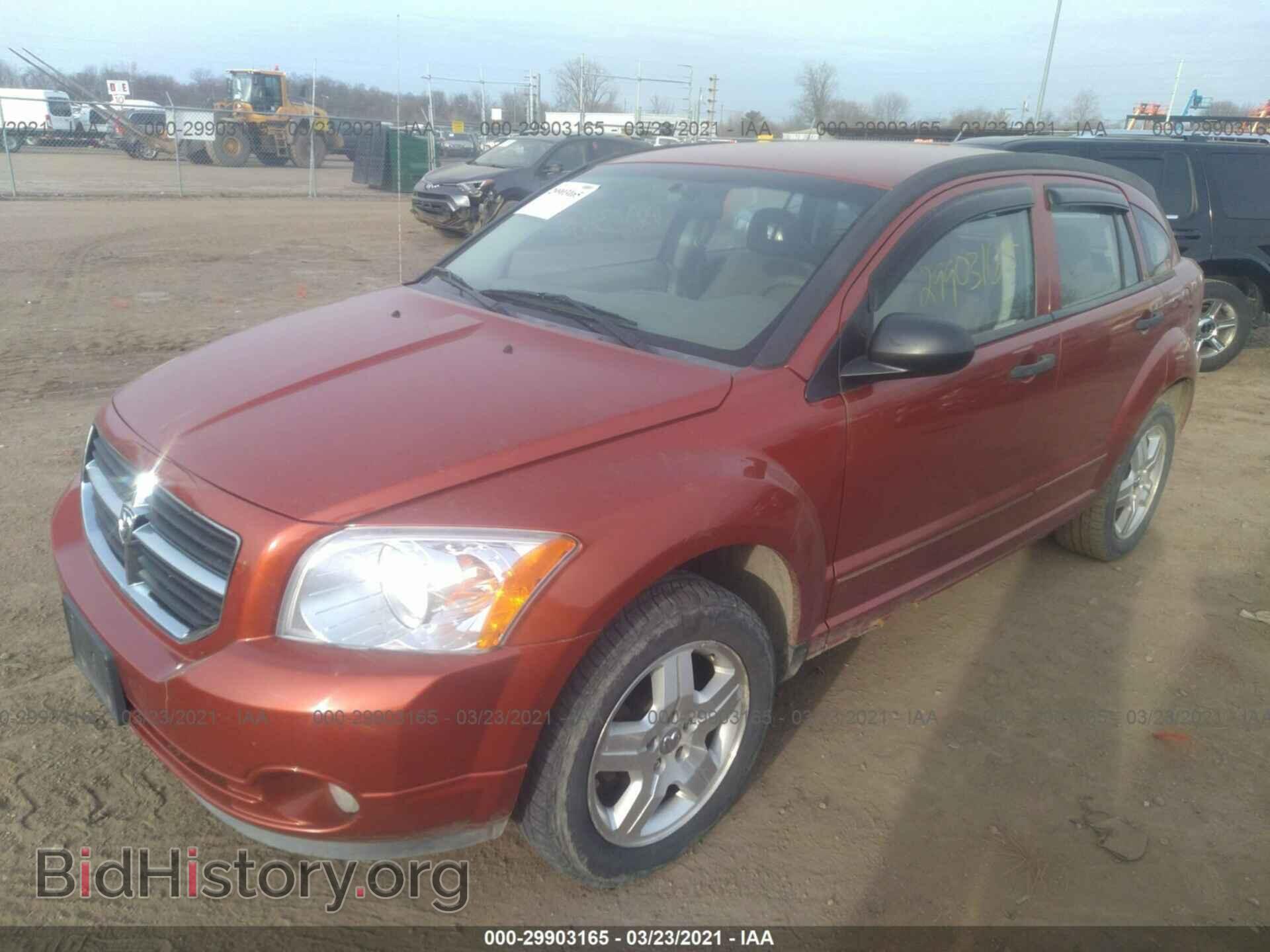 2007 DODGE CALIBER - VIN: 1B3HB48B07D216509 - Фото 2