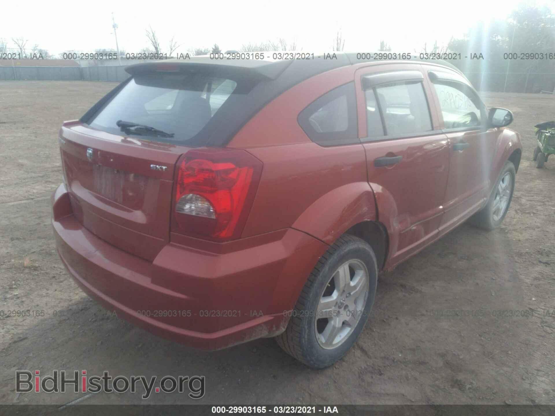 2007 DODGE CALIBER - VIN: 1B3HB48B07D216509 - Фото 4