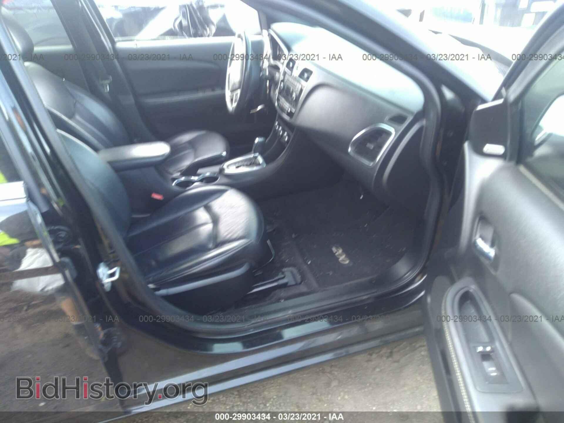 2013 CHRYSLER 200 - VIN: 1C3CCBCG2DN524109 - Фото 5