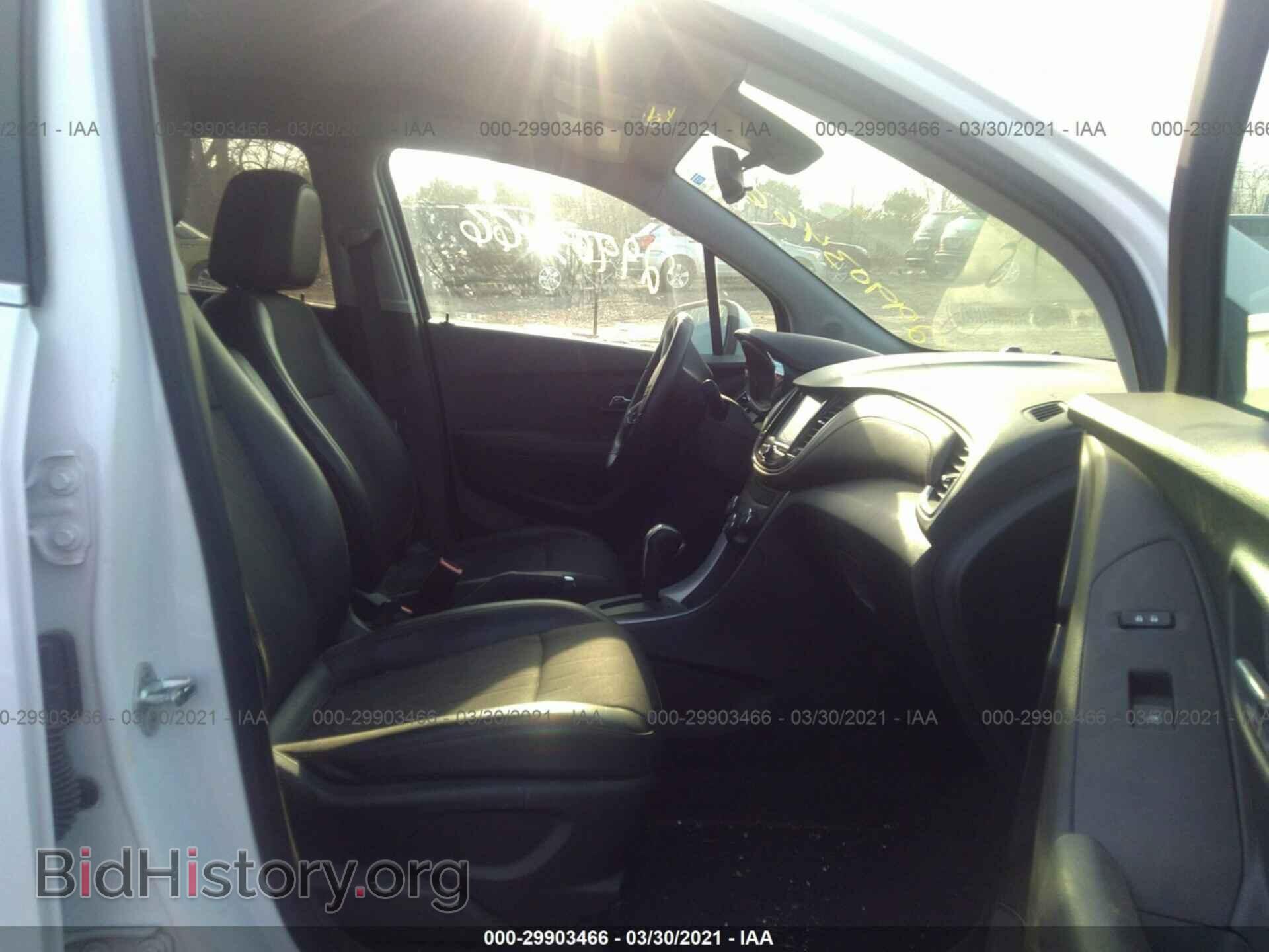 2017 CHEVROLET TRAX - VIN: KL7CJPSB0HB066675 - Photo 5