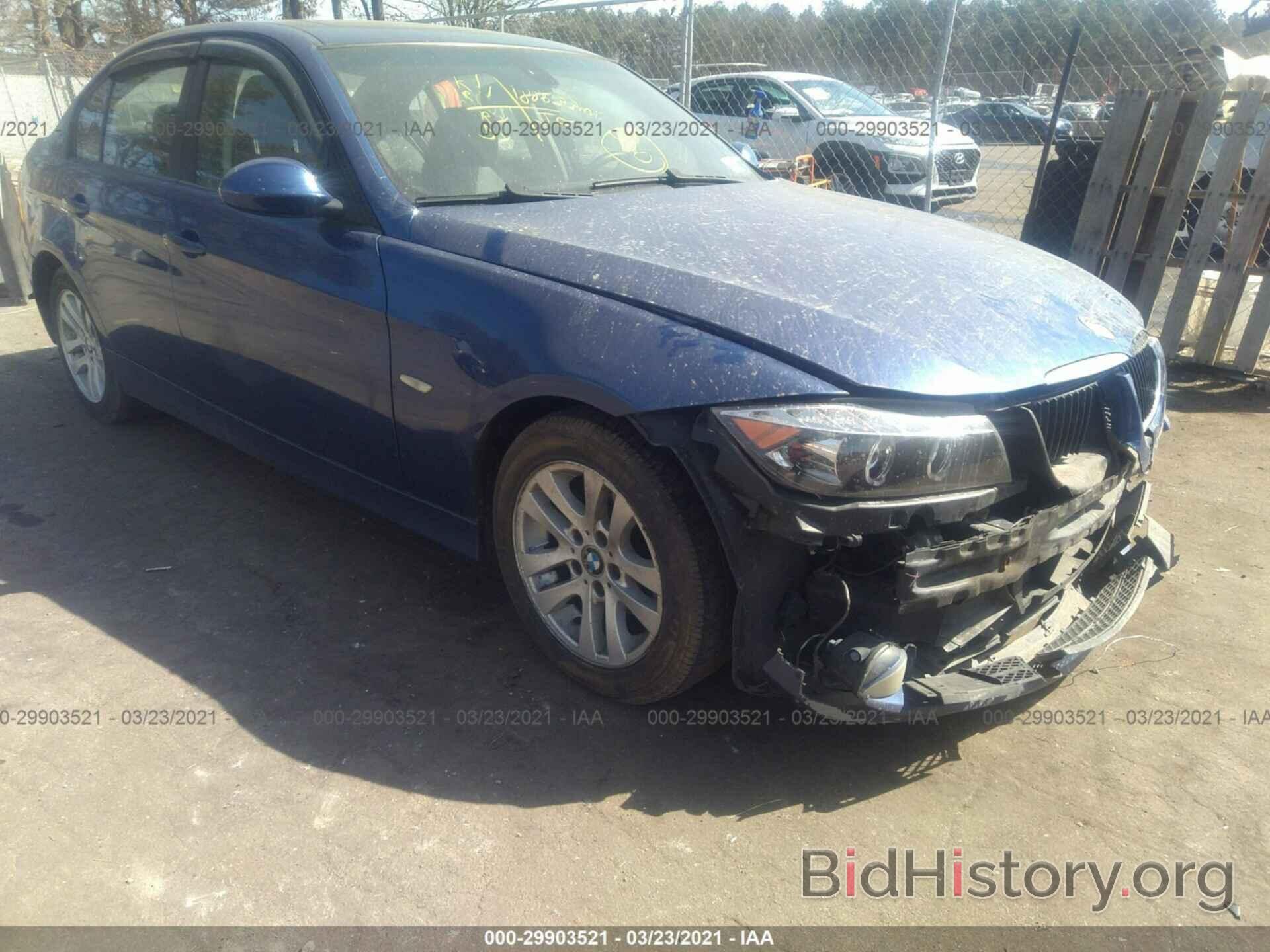 Photo WBAVA33597KX75842 - BMW 3 SERIES 2007