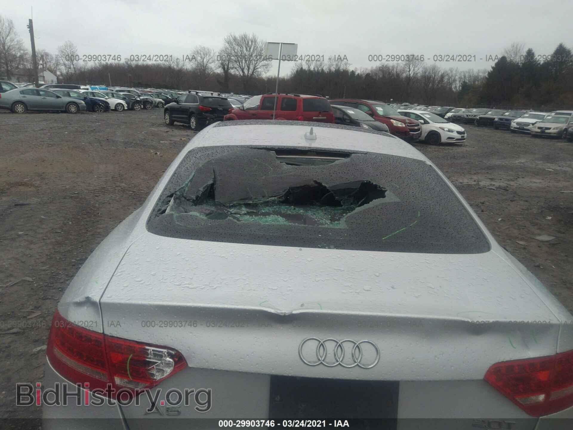 2012 AUDI A5 - VIN: WAULFAFR7CA001536 - Фото 6