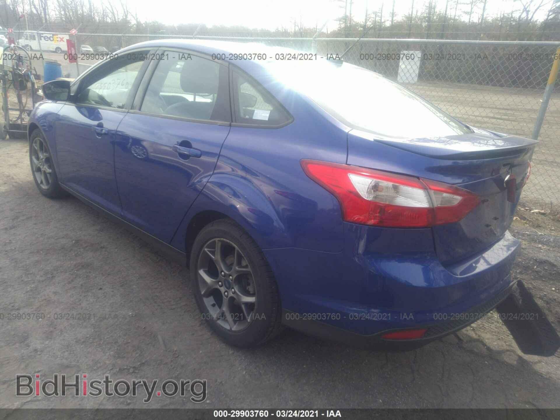 2013 FORD FOCUS - VIN: 1FADP3F20DL342839 - Фото 3